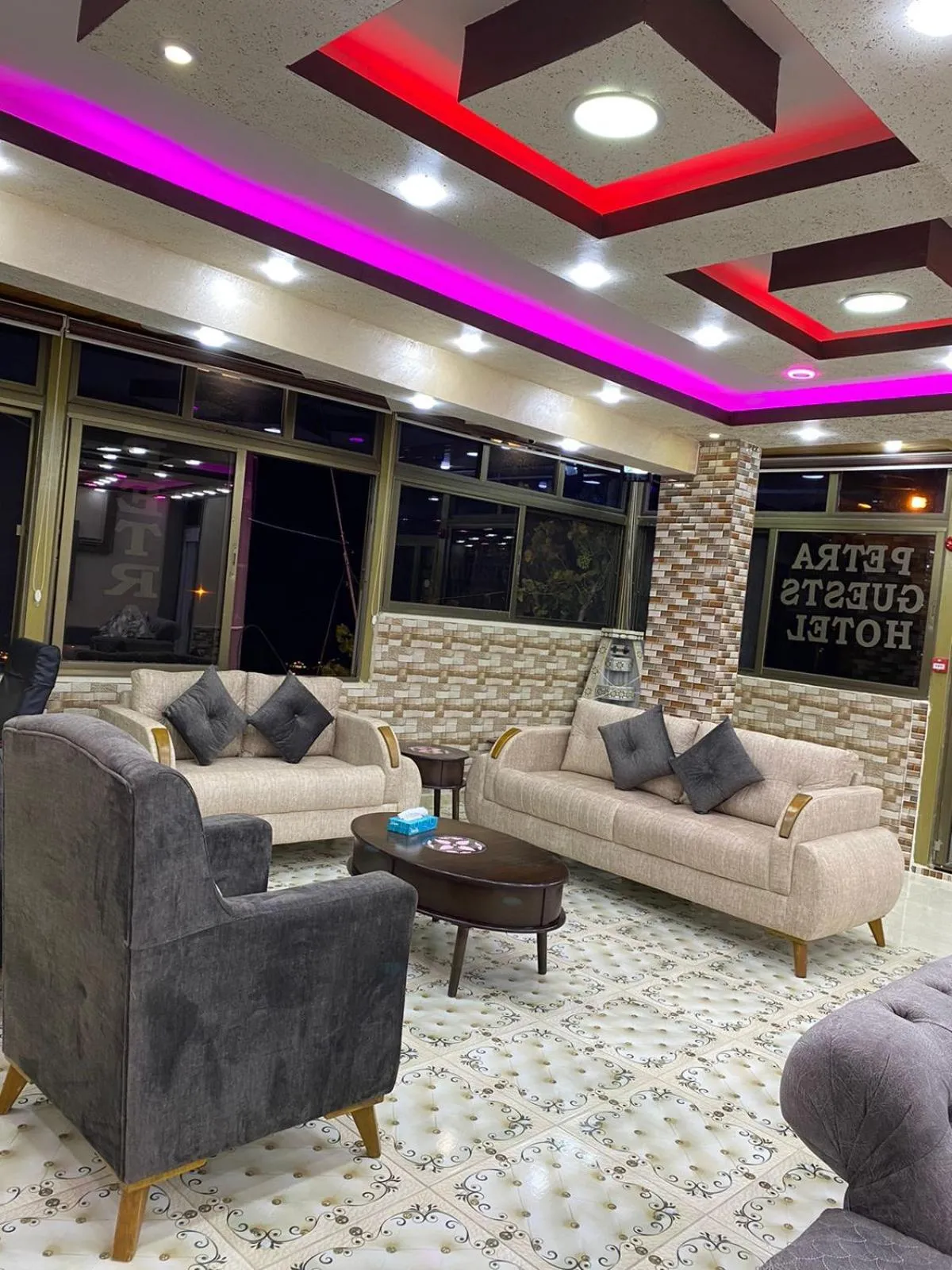 Lobby or reception in Petra Guests Hotel