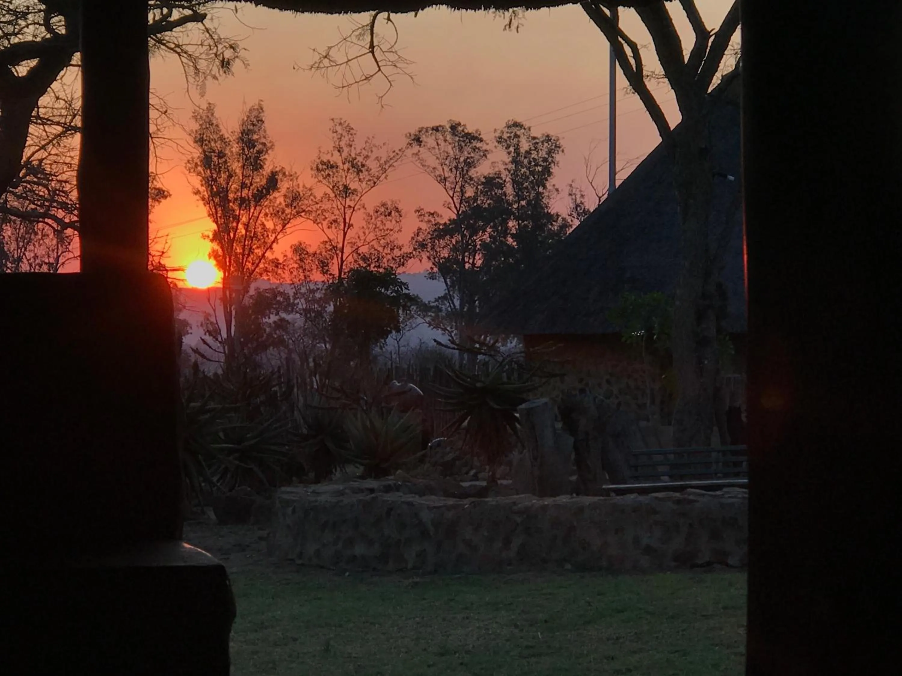 Garden in Kwakunje Guest Lodge