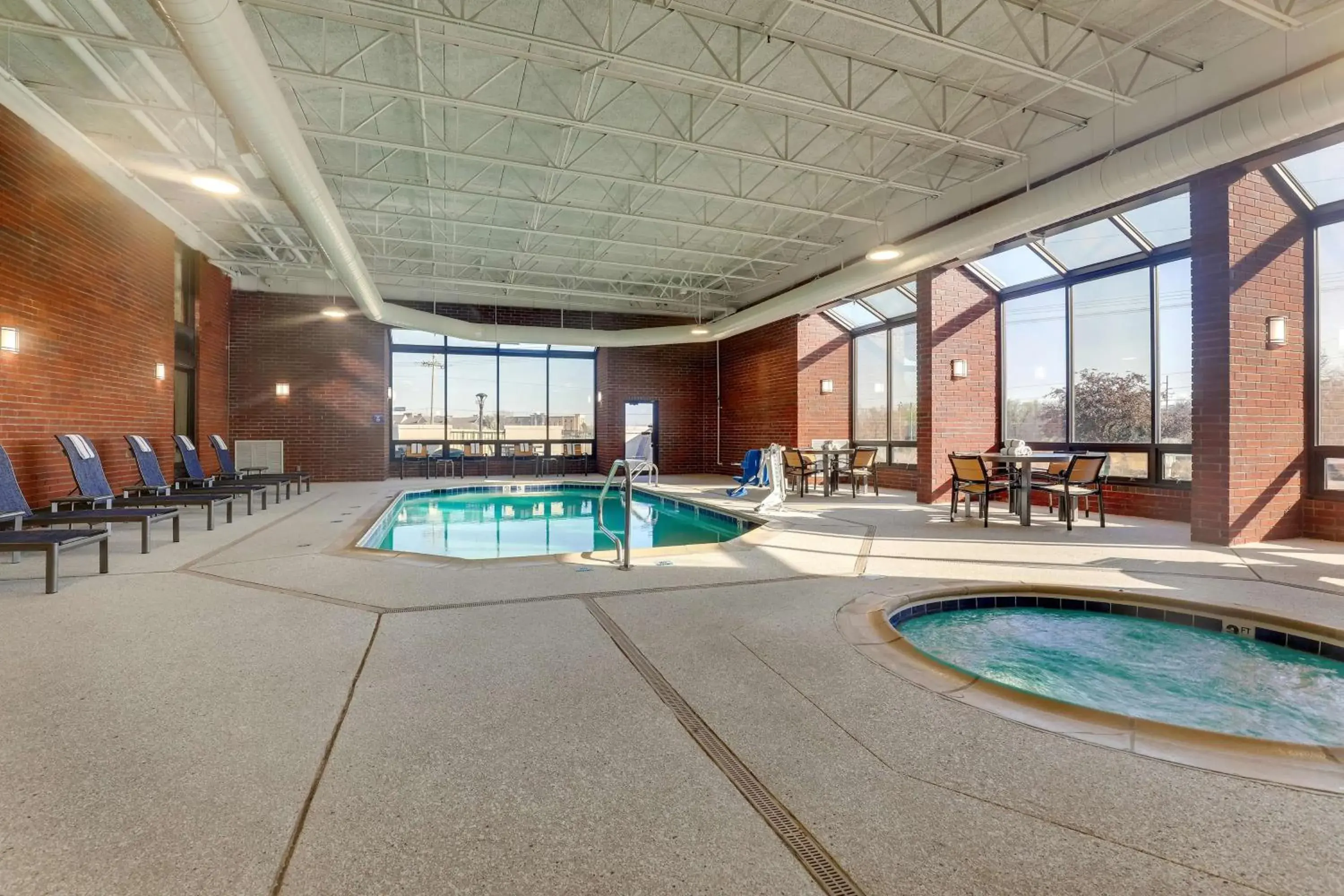 Pool view in Drury Inn Paducah Pool view in Drury Inn Paducah