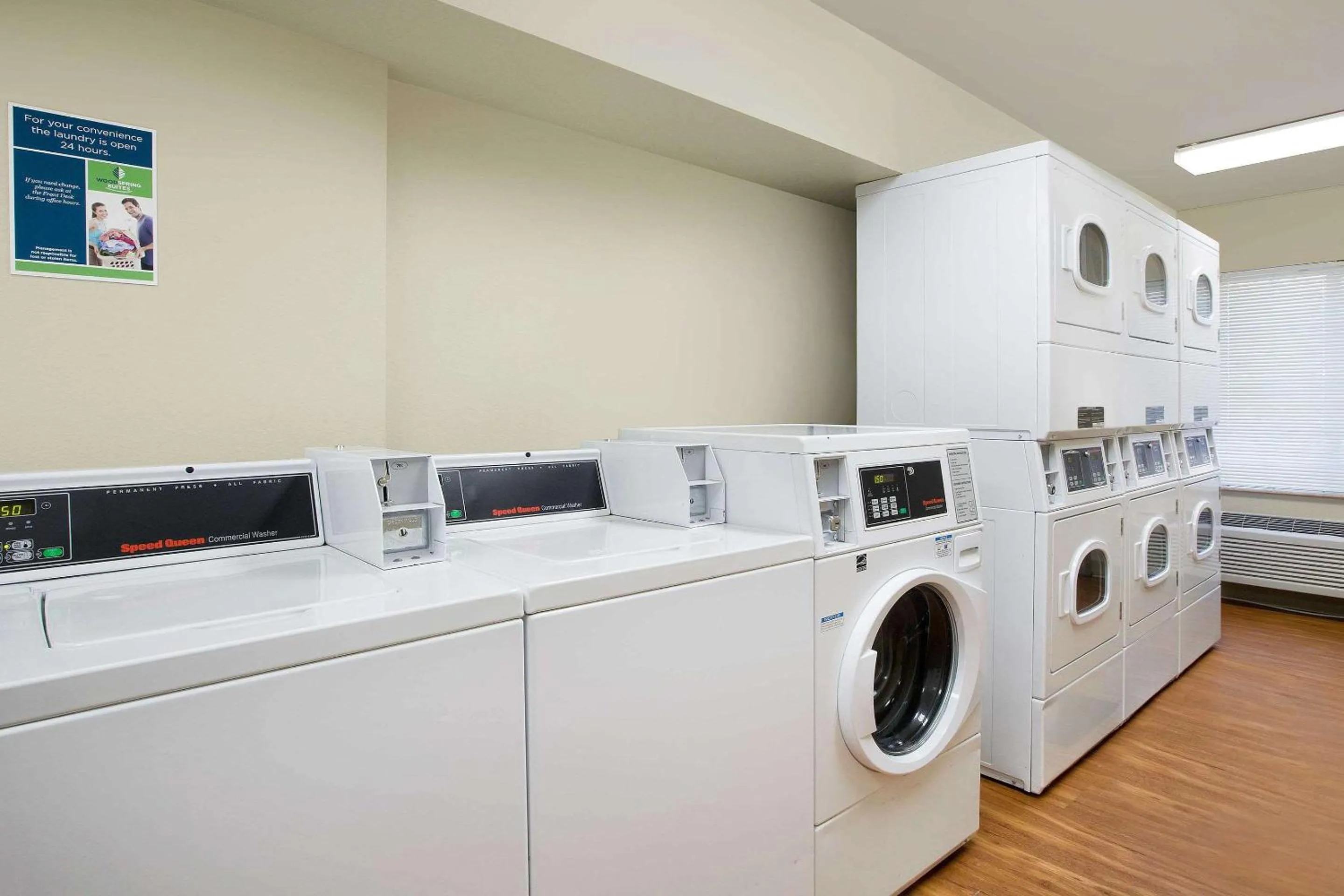 On site in WoodSpring Suites Fort Worth Forest Hill