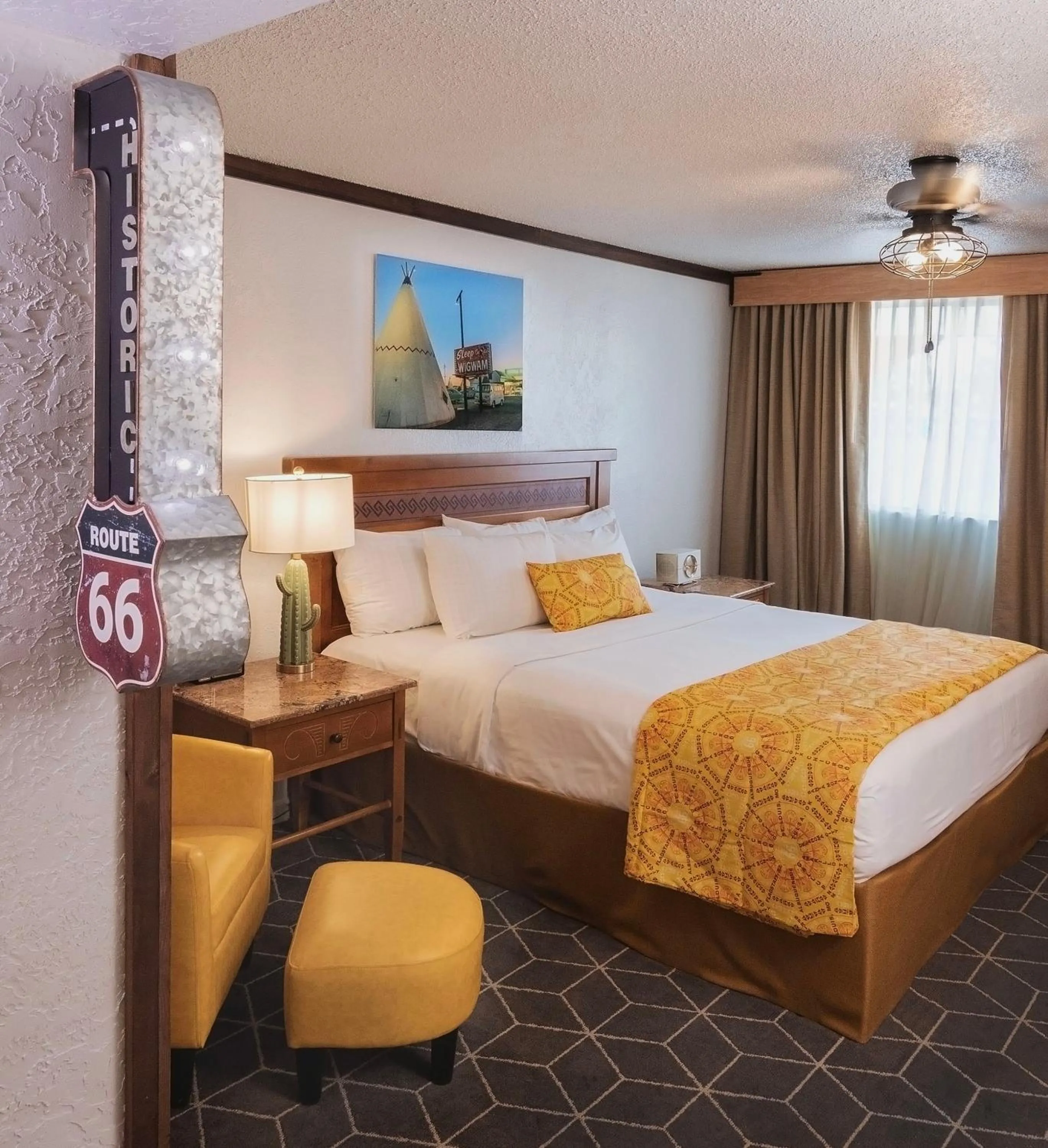 Bed in Hotel El Rancho