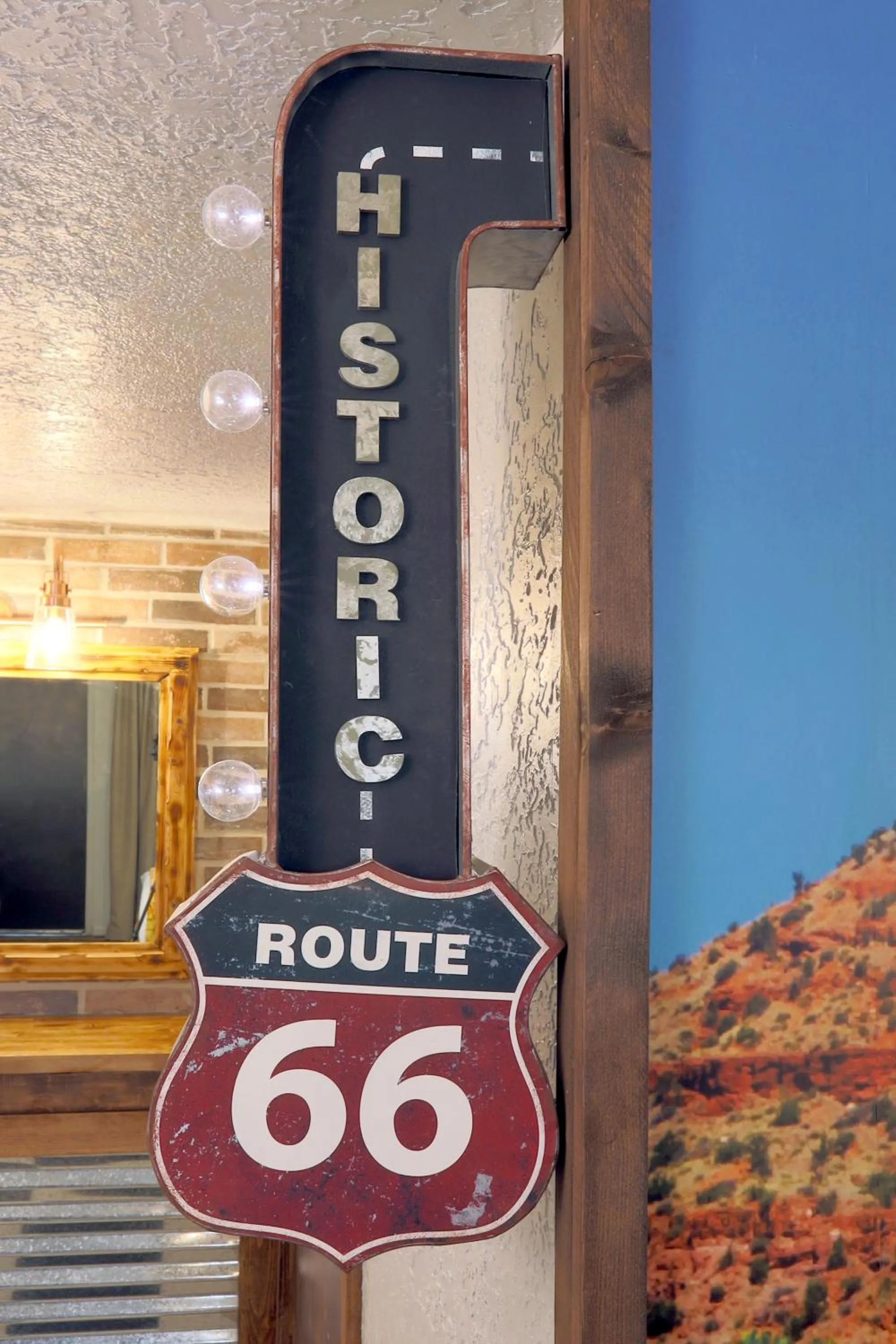 Logo/Certificate/Sign in Hotel El Rancho