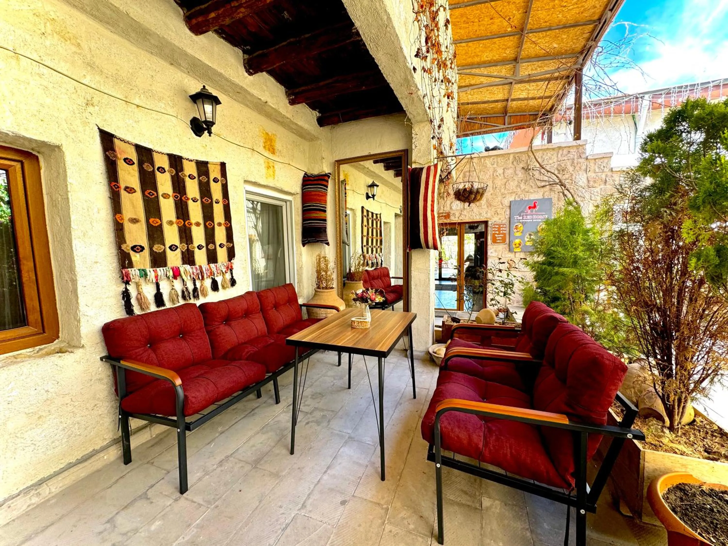 Seating area in THE RED HORSE HOTEL