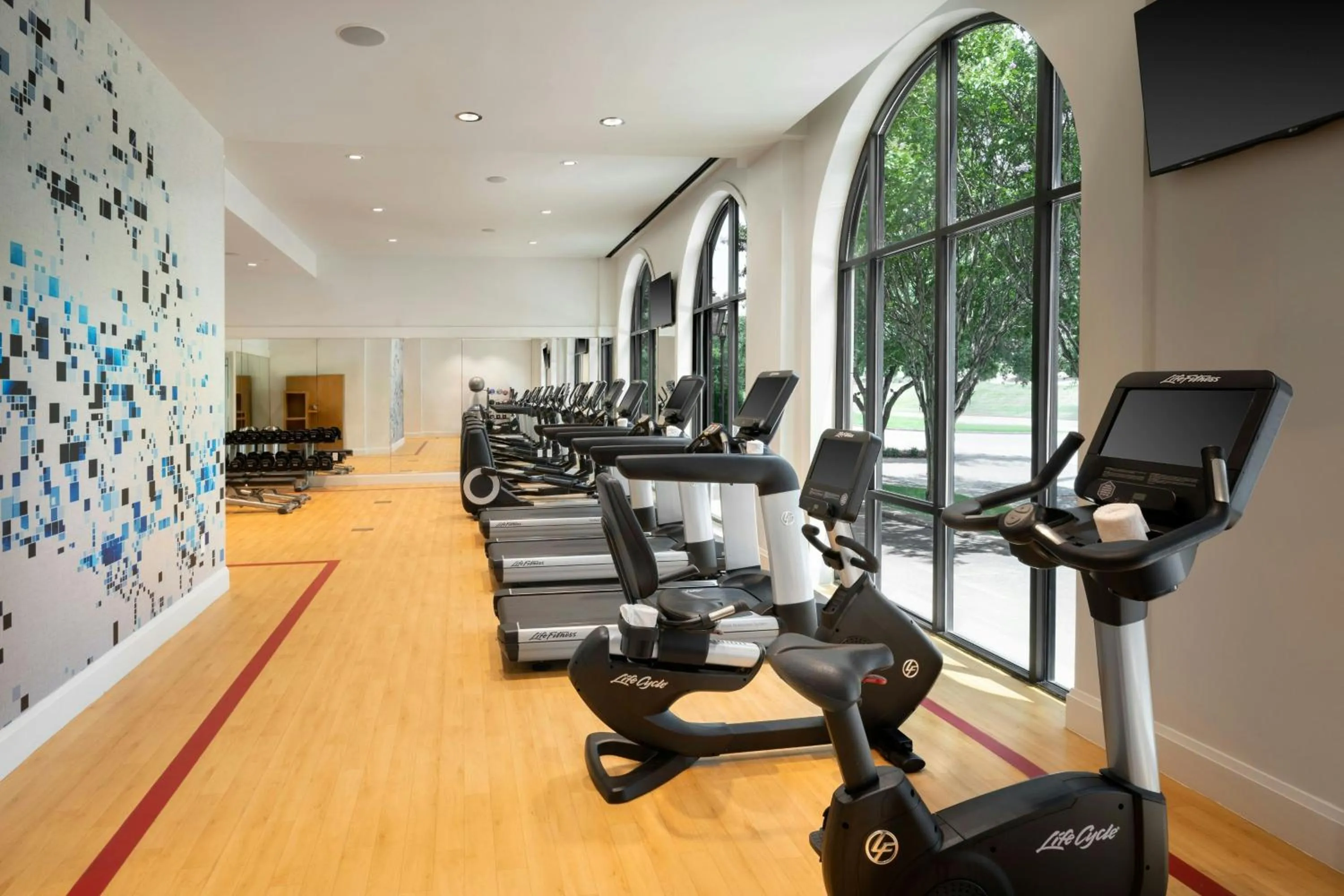 Fitness centre/facilities in Sheraton Hotel Stonebriar