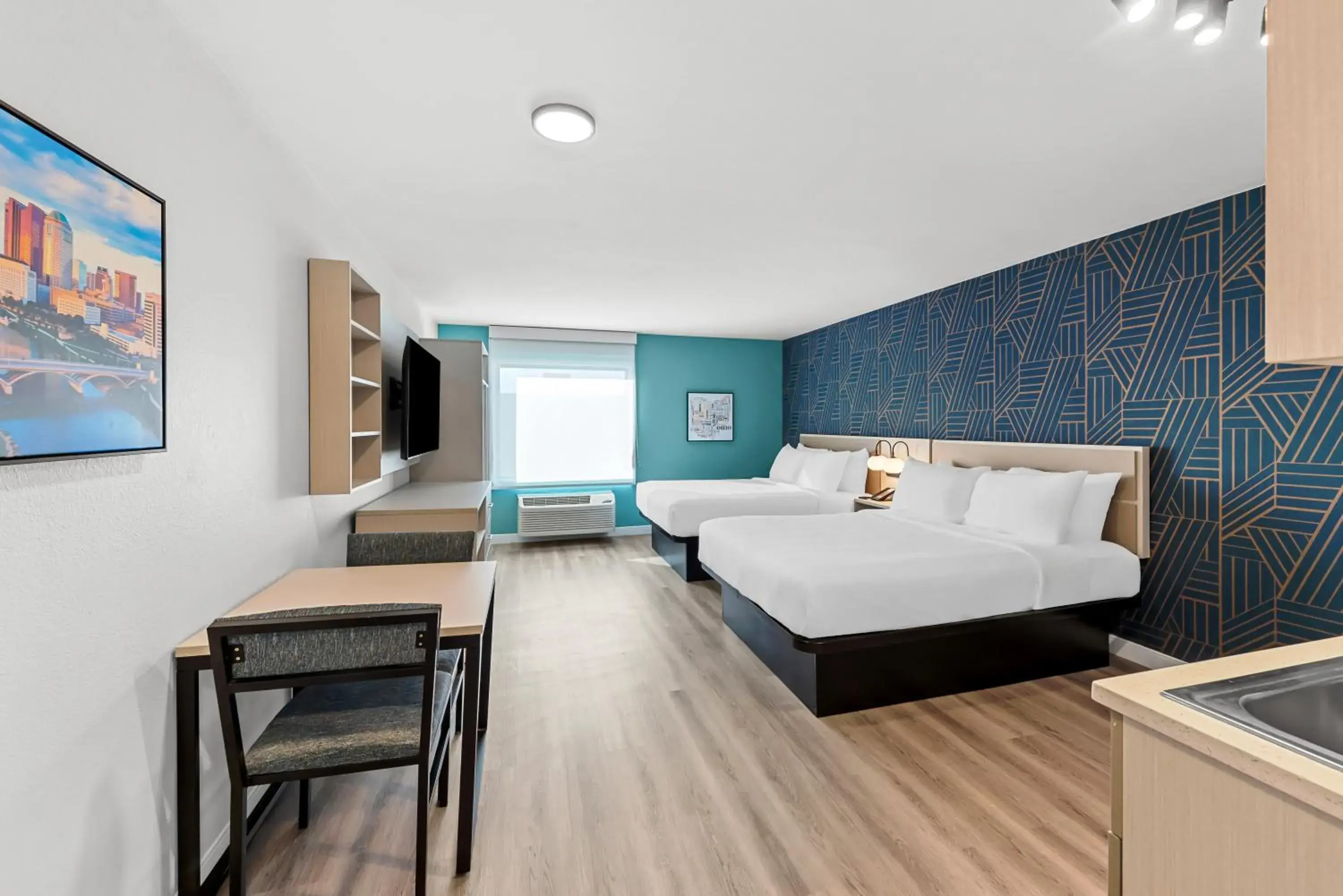 Bed in Suburban Studios Columbus North Bed in Suburban Studios Columbus North