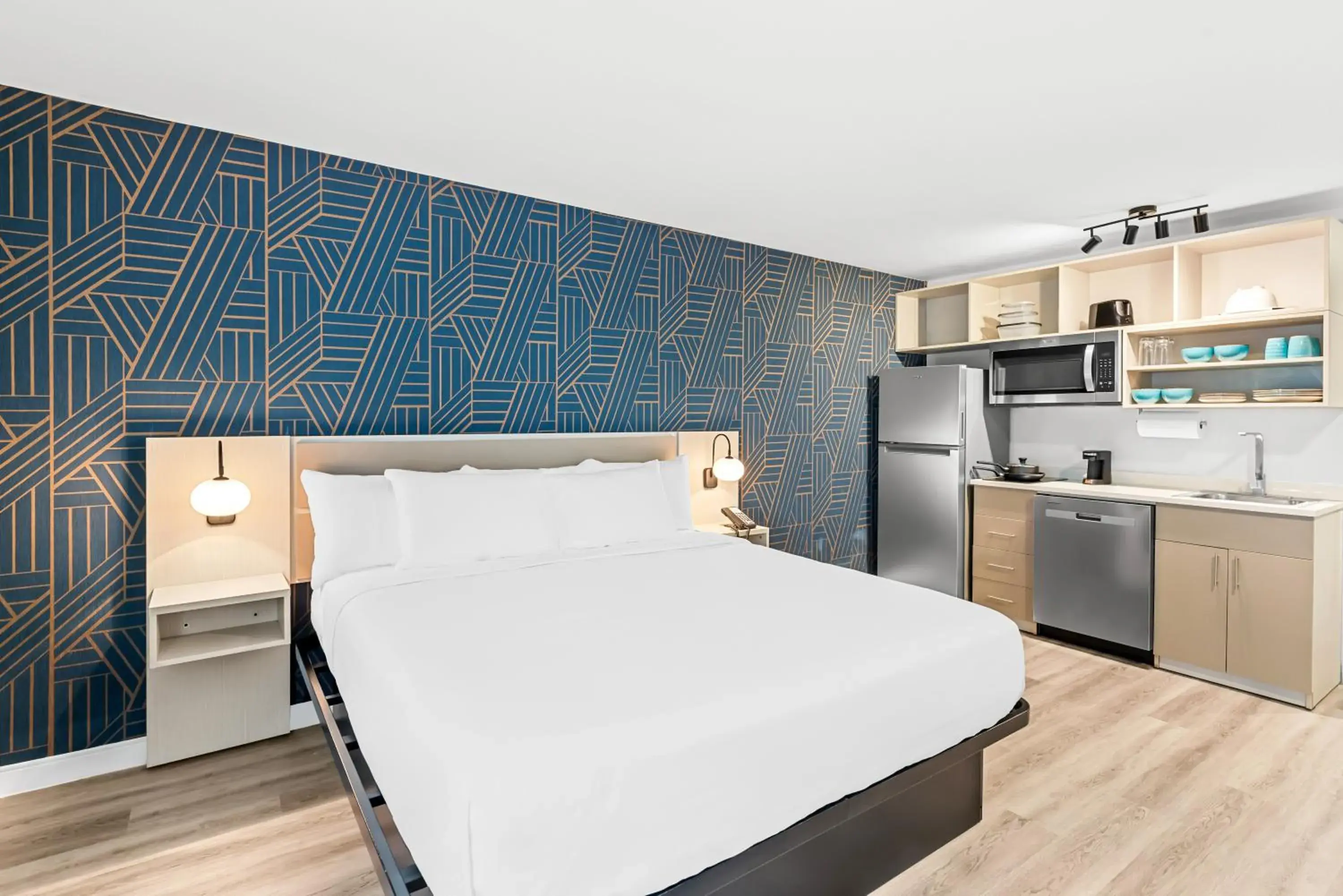 Bed in Suburban Studios Columbus North Bed in Suburban Studios Columbus North