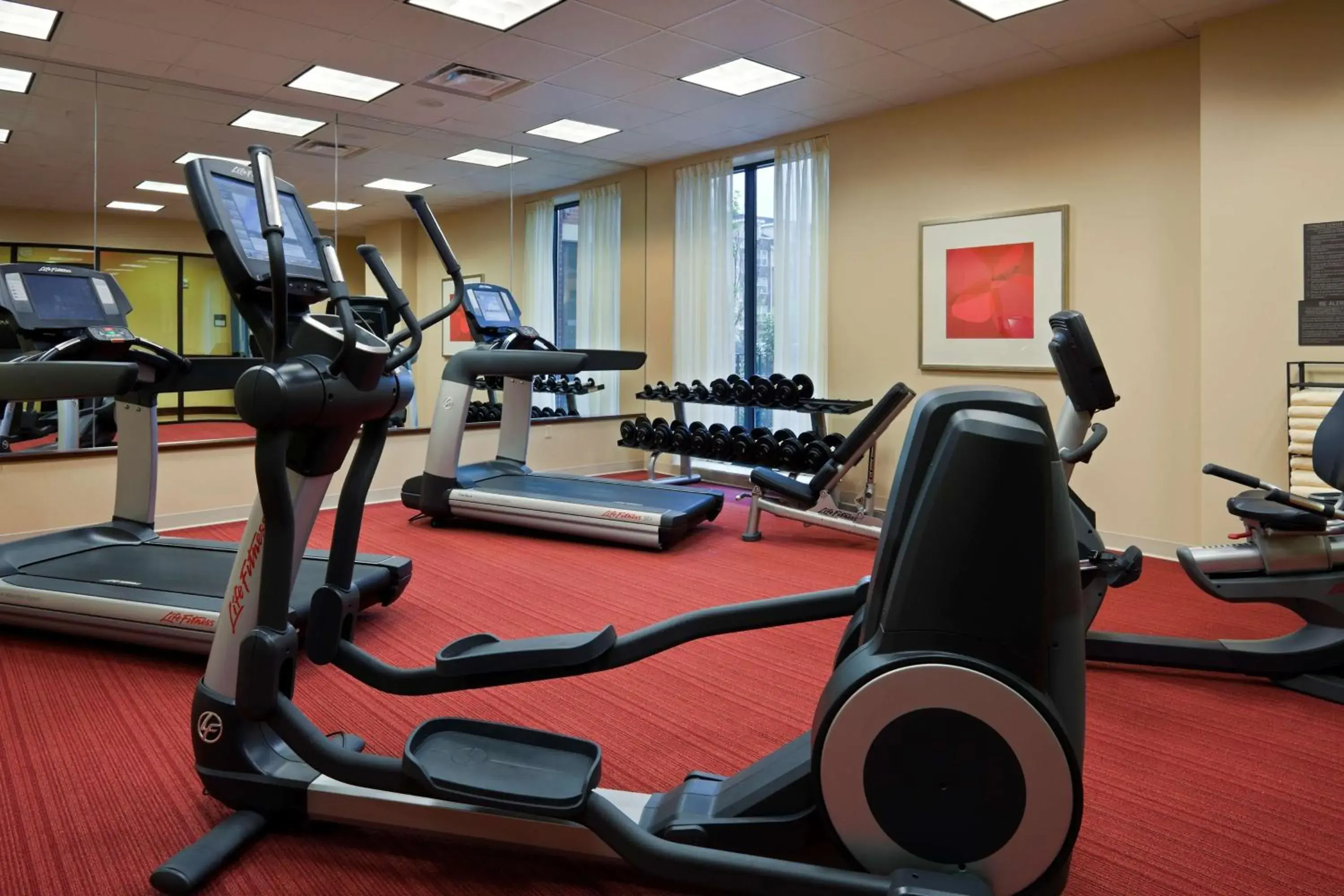 Fitness centre/facilities in Hyatt Place Chesapeake Fitness centre/facilities in Hyatt Place Chesapeake