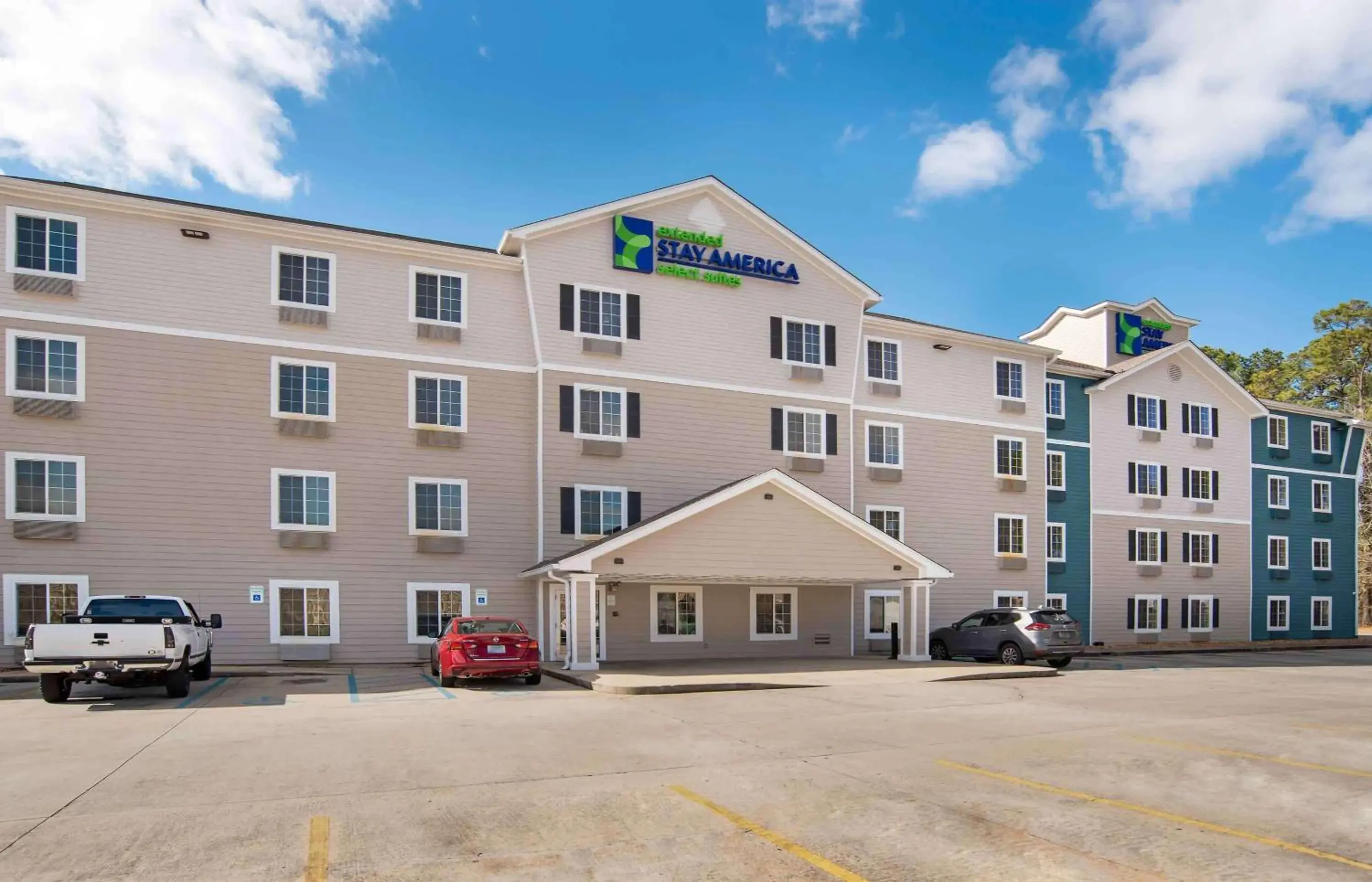 Property building in Extended Stay America Select Suites - Mobile - Daphne Property building in Extended Stay America Select Suites - Mobile - Daphne