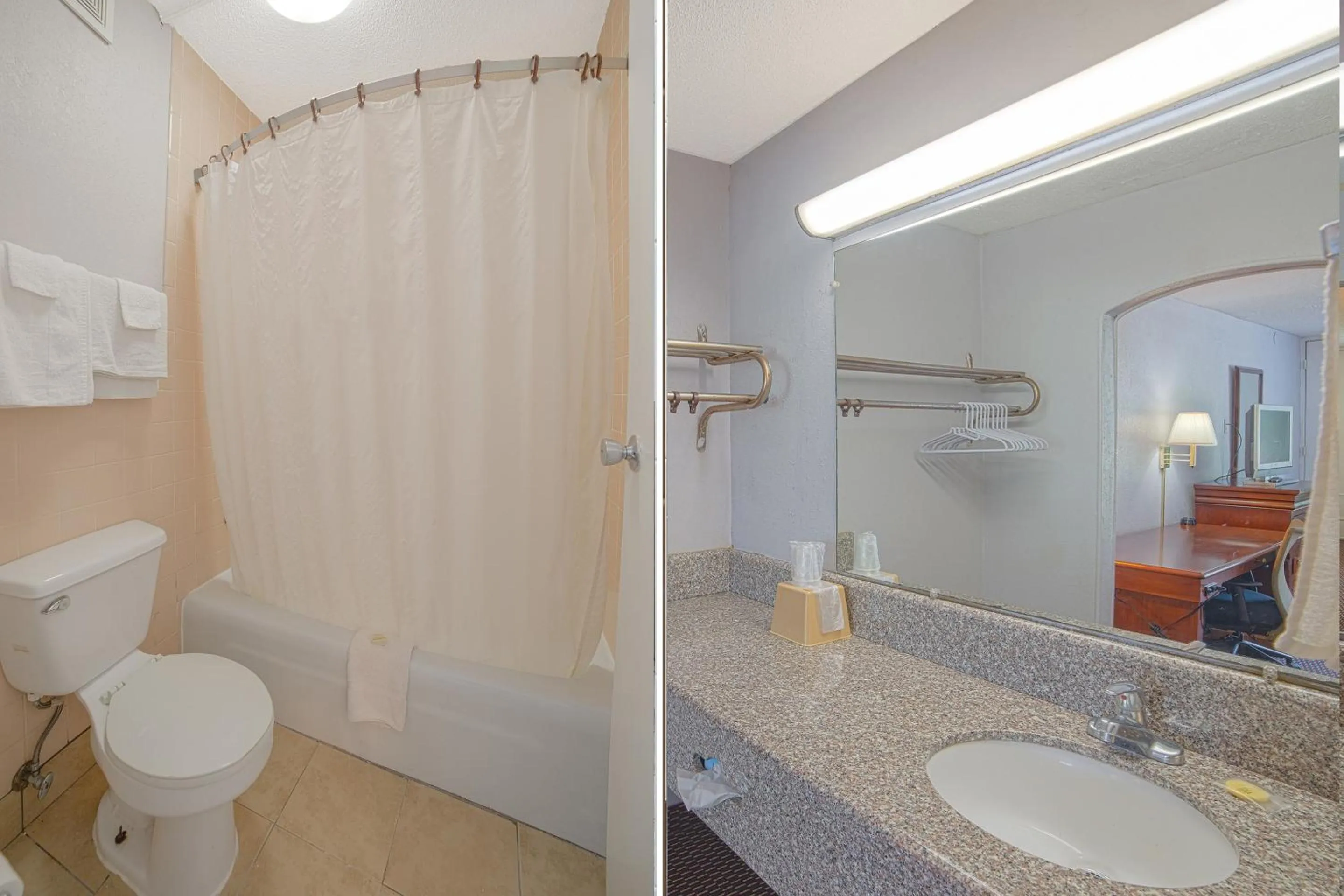 Bathroom in Masters Inn Selma Smithfield I-95 By OYO