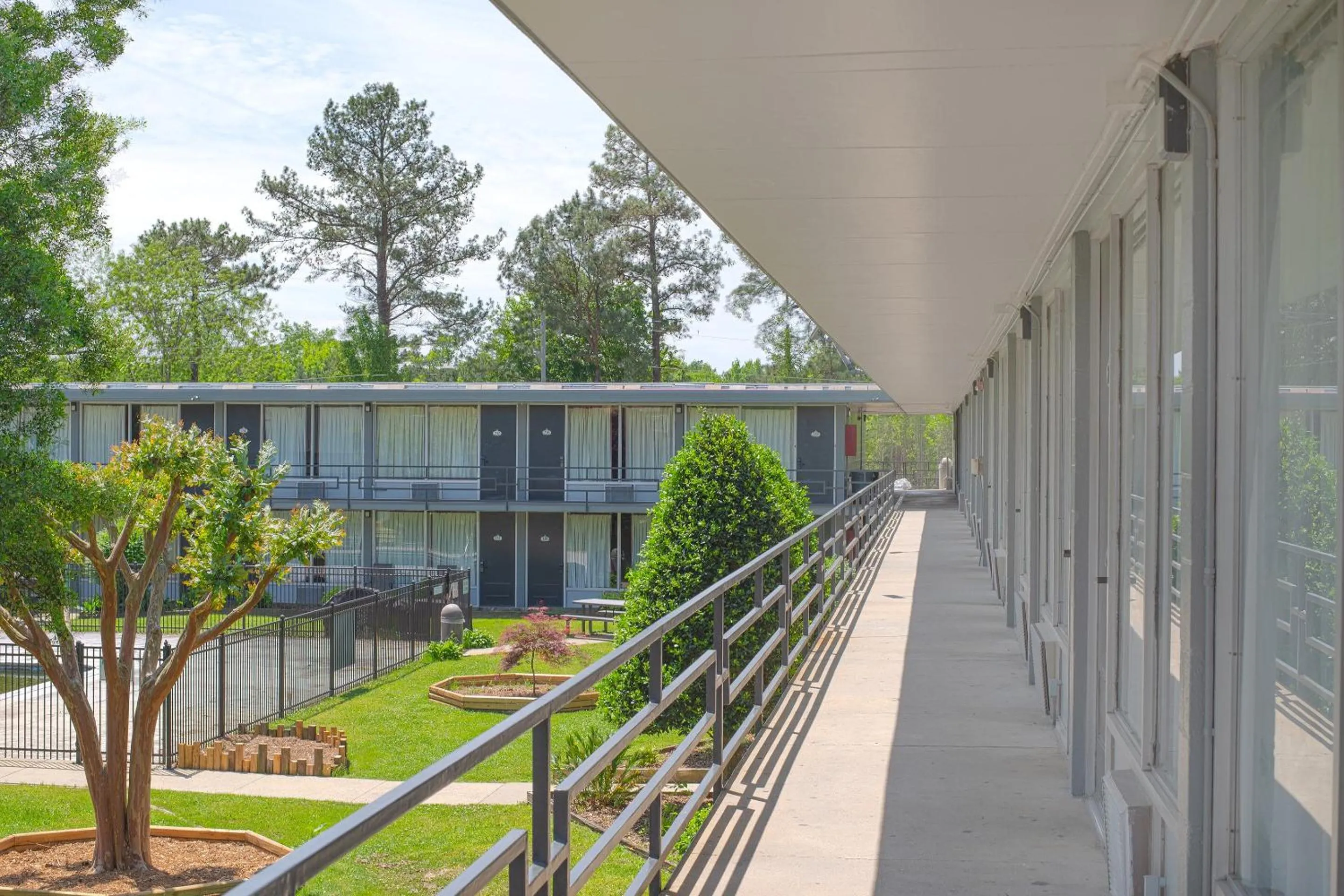 Balcony/Terrace in Masters Inn Selma Smithfield I-95 By OYO