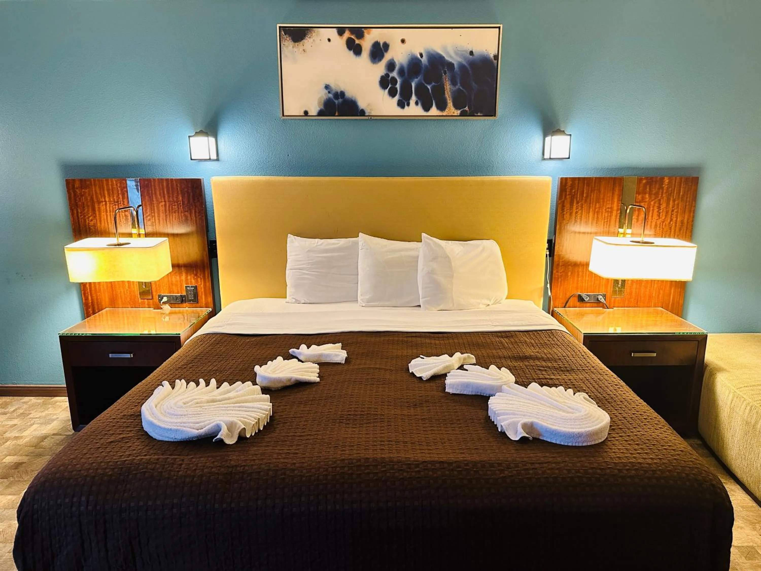 Bed in The Boston Inn