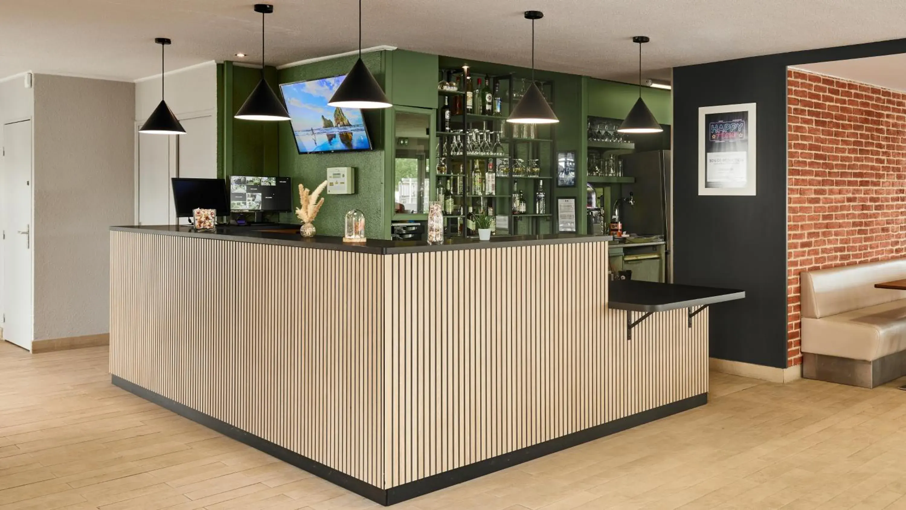 Lobby or reception in Campanile NATURE - Marne La Vallée - Chelles Lobby or reception in Campanile NATURE - Marne La Vallée - Chelles