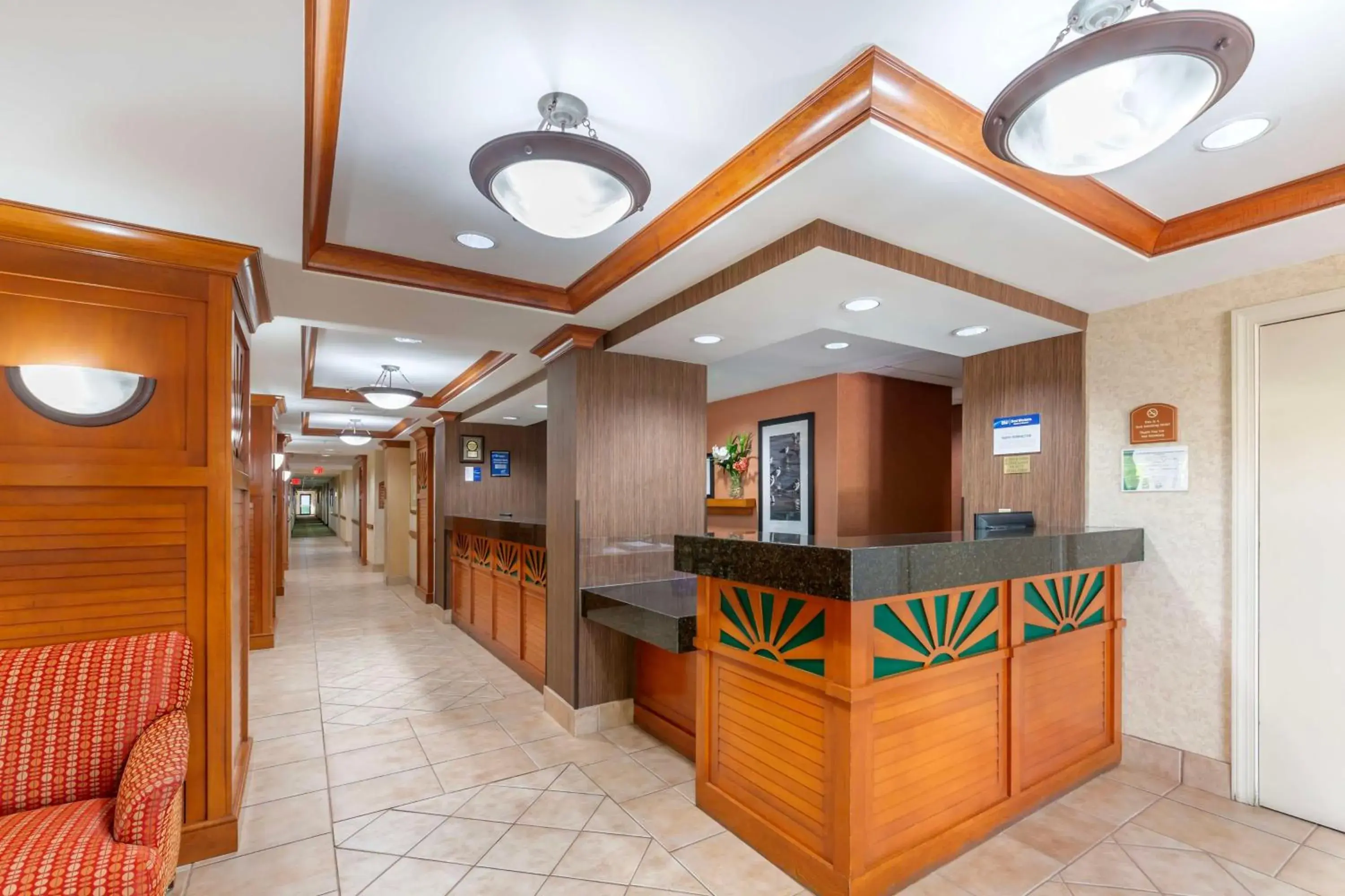 Lobby or reception in Best Western Plus Kendall Hotel & Suites Lobby or reception in Best Western Plus Kendall Hotel & Suites