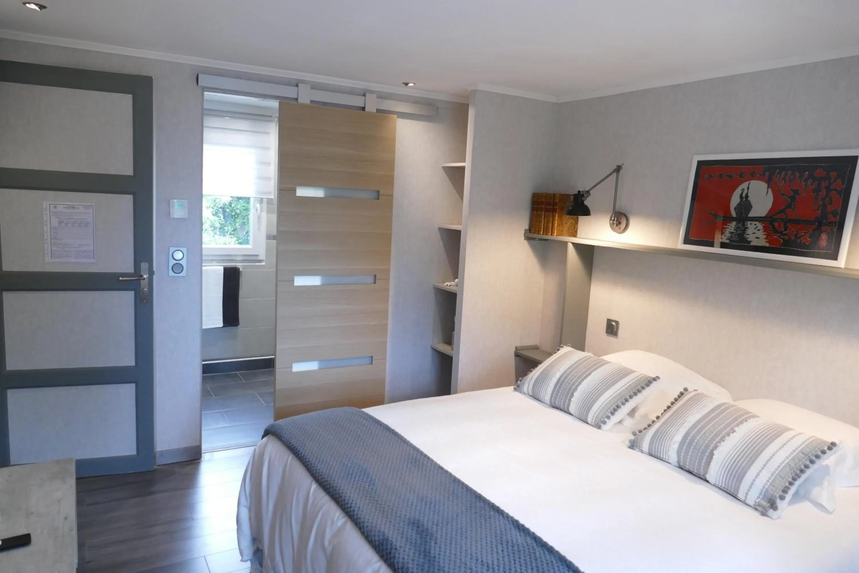 Bed in Villa Les Quatre Vents