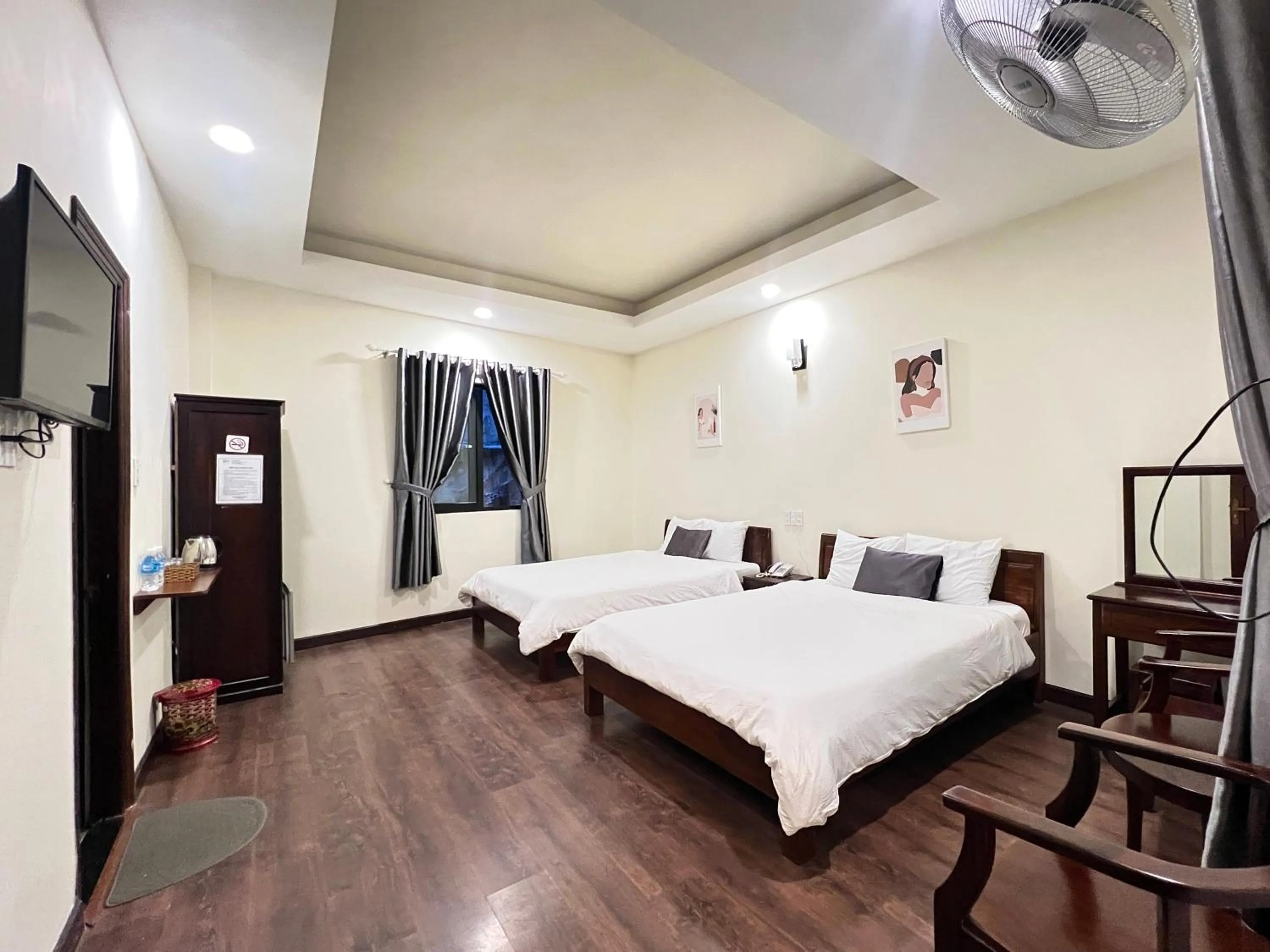 Bed in Le Grey Dalat Hotel