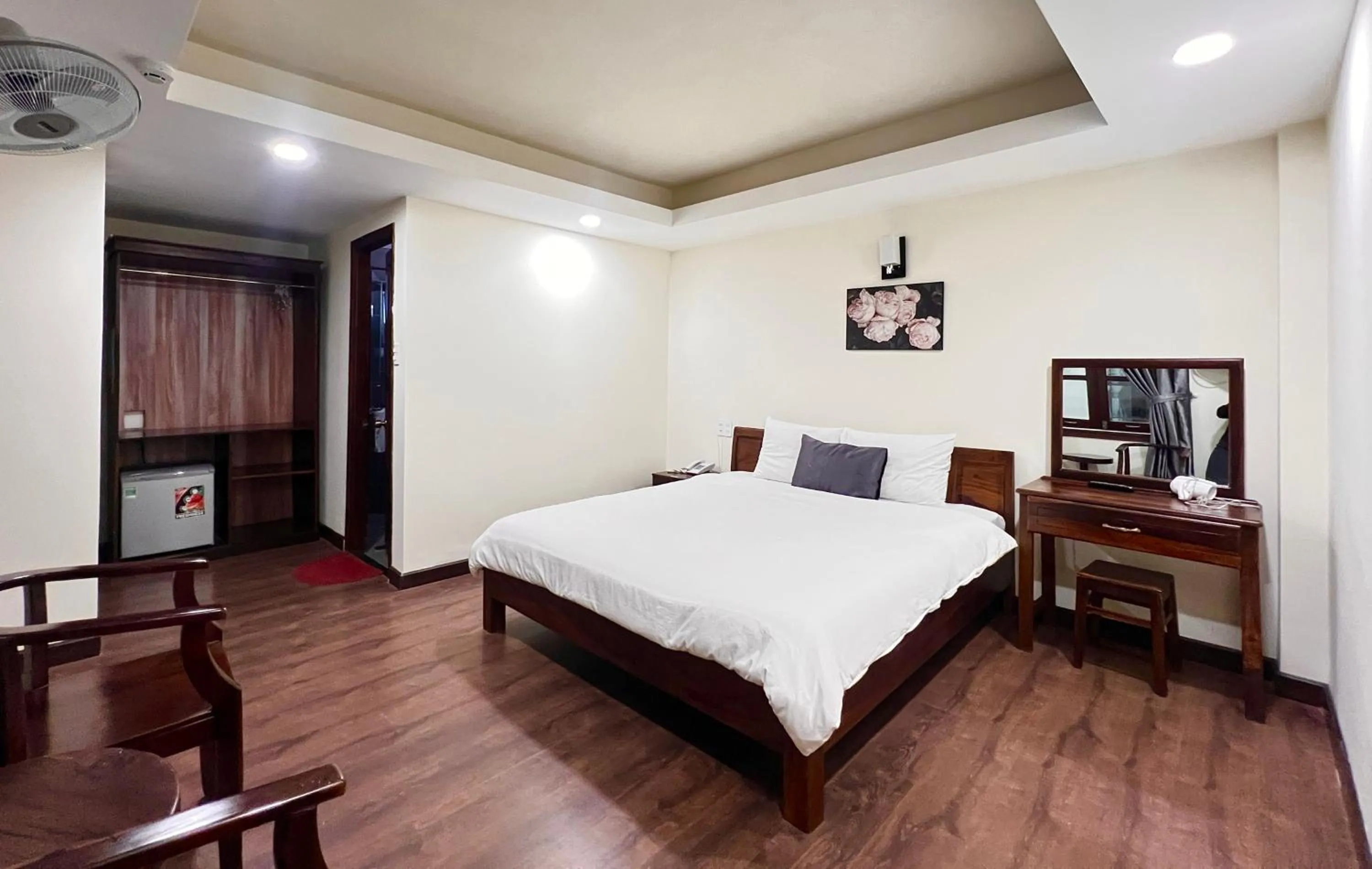 Bed in Le Grey Dalat Hotel