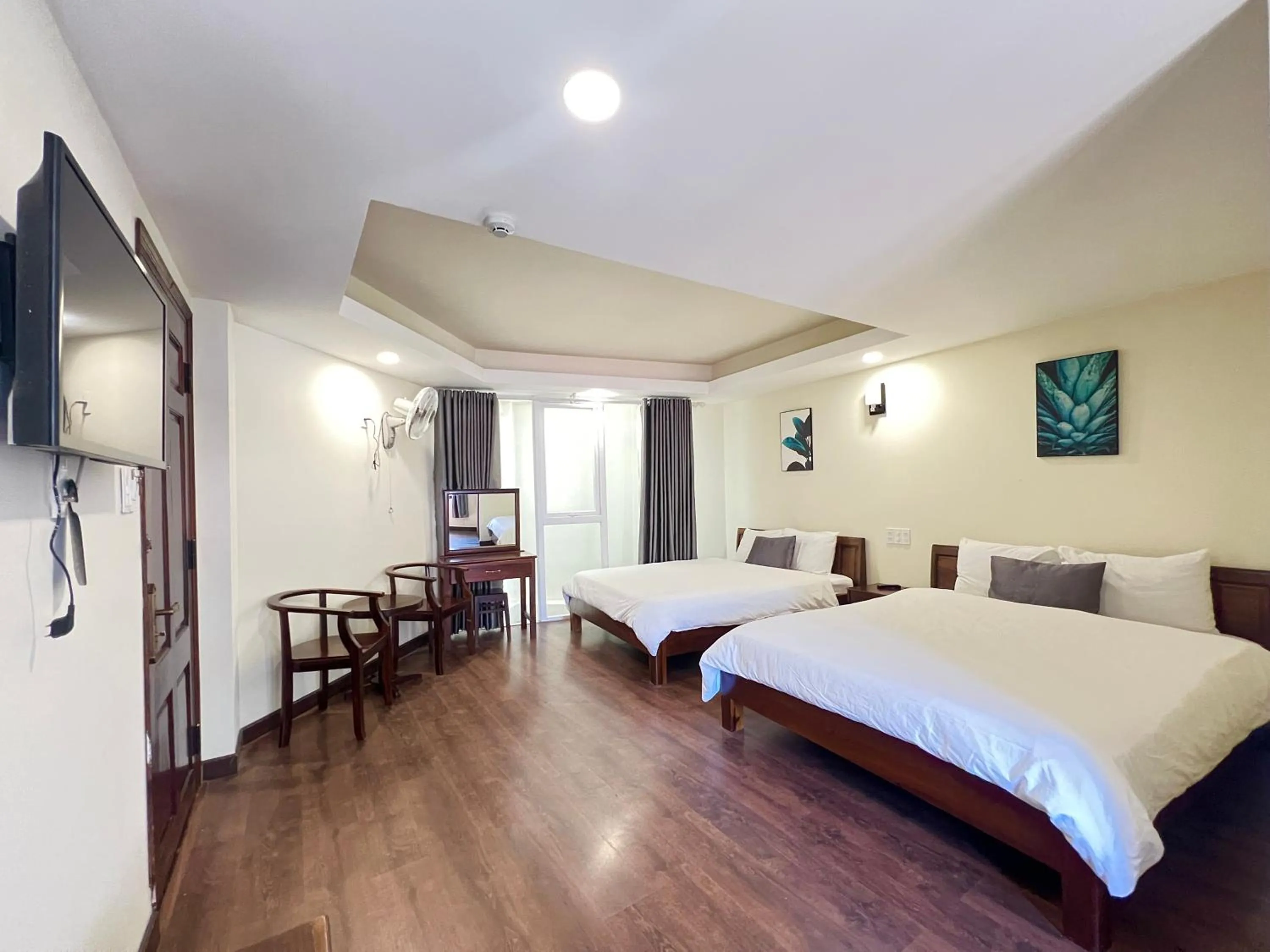 Bed in Le Grey Dalat Hotel