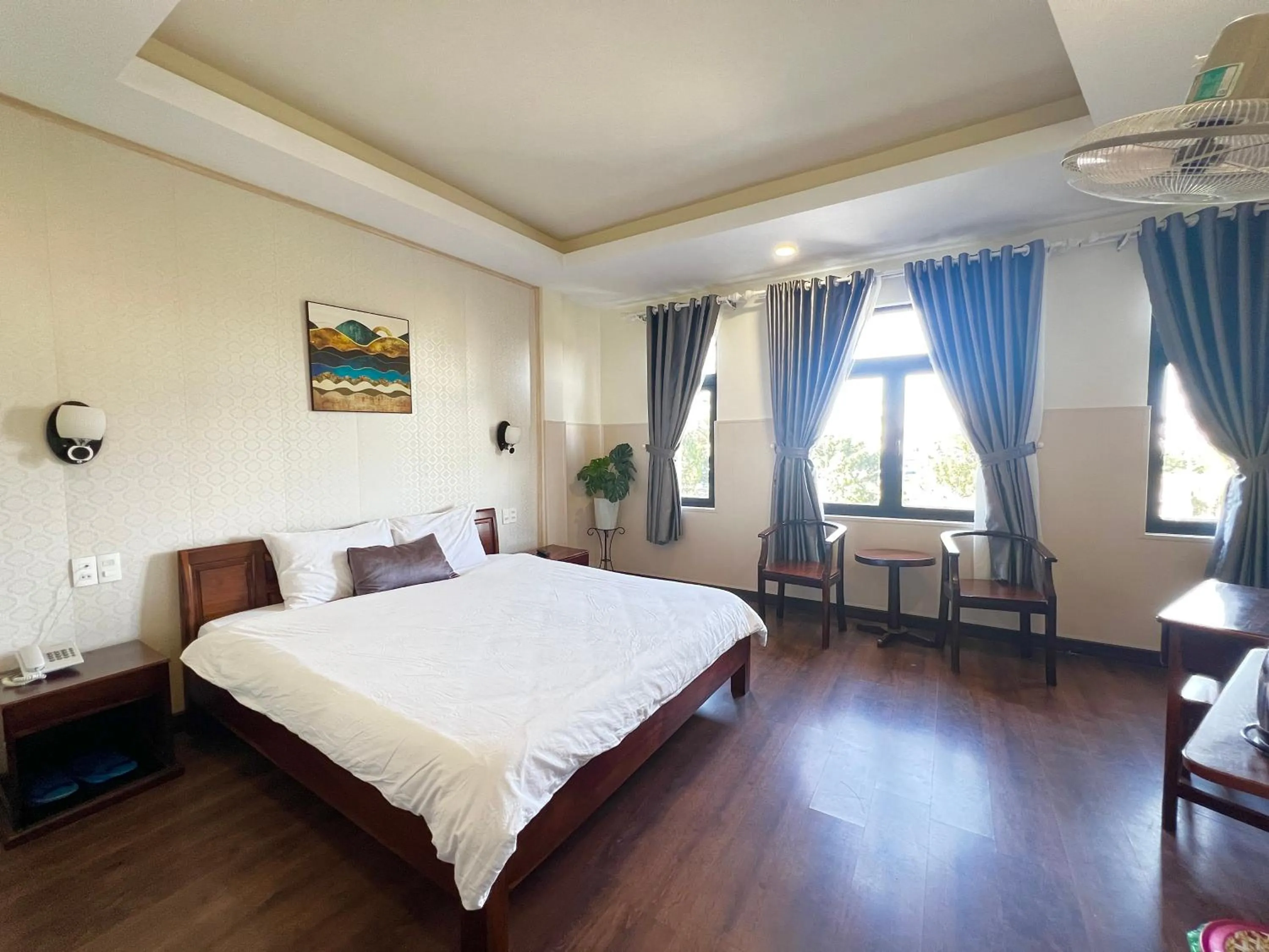 Bed in Le Grey Dalat Hotel