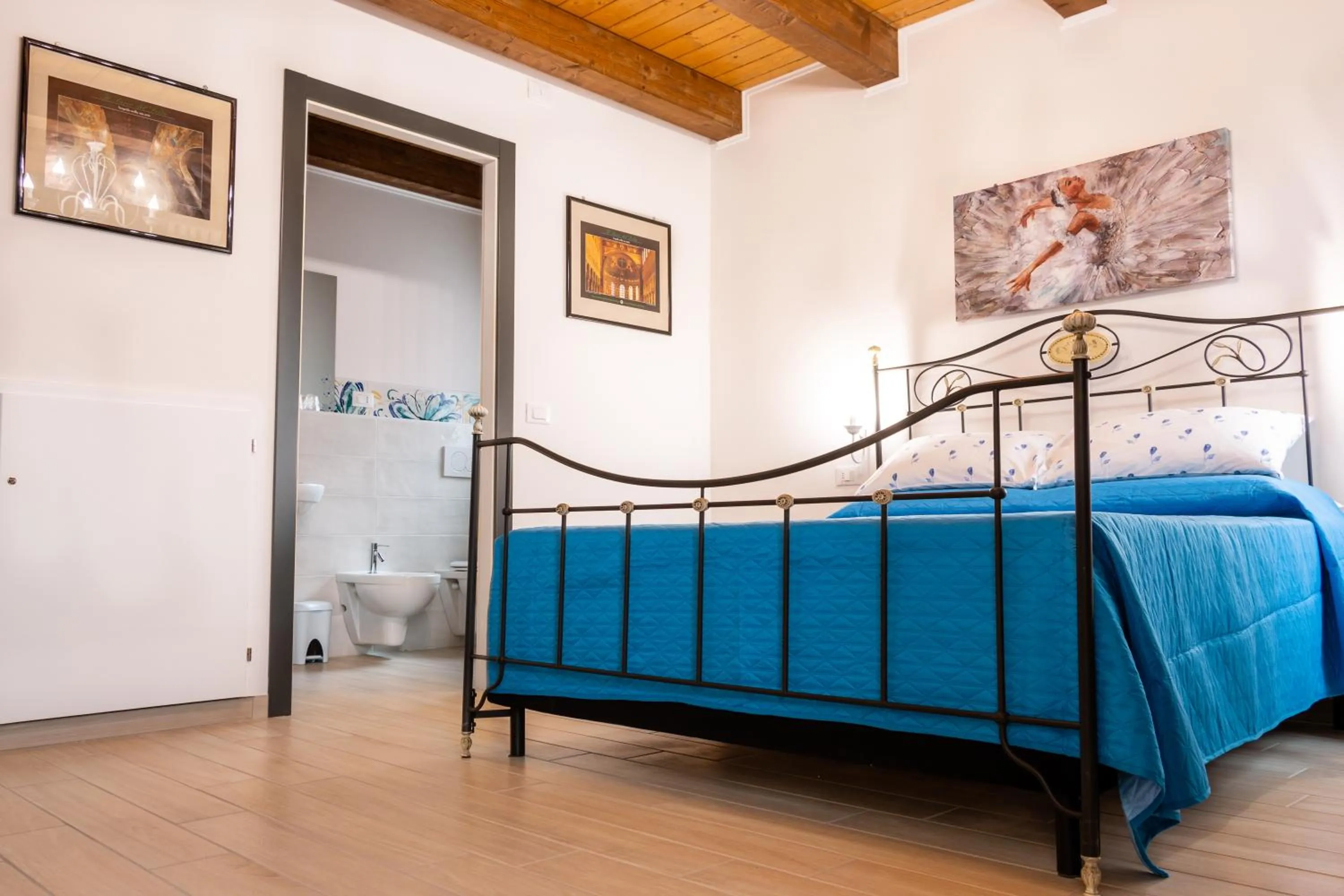 Bed in La Casa di Santino