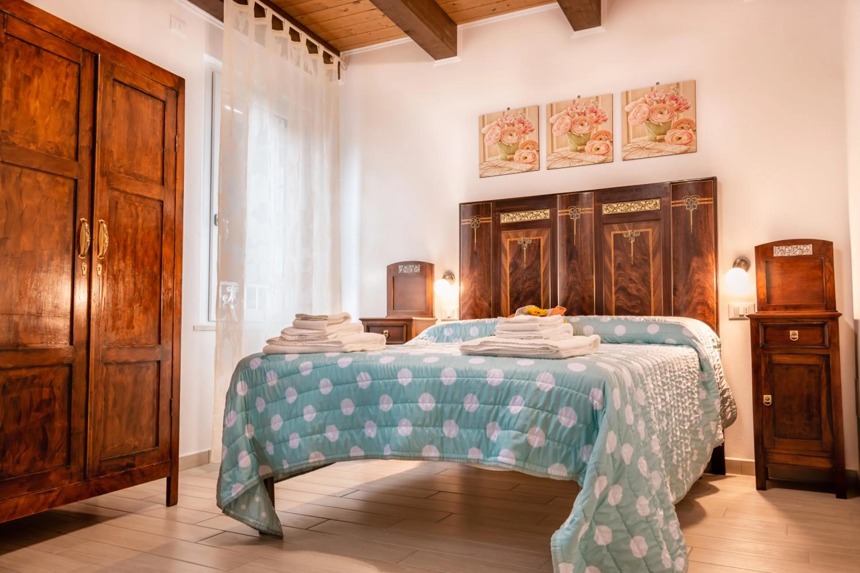 Bed in La Casa di Santino