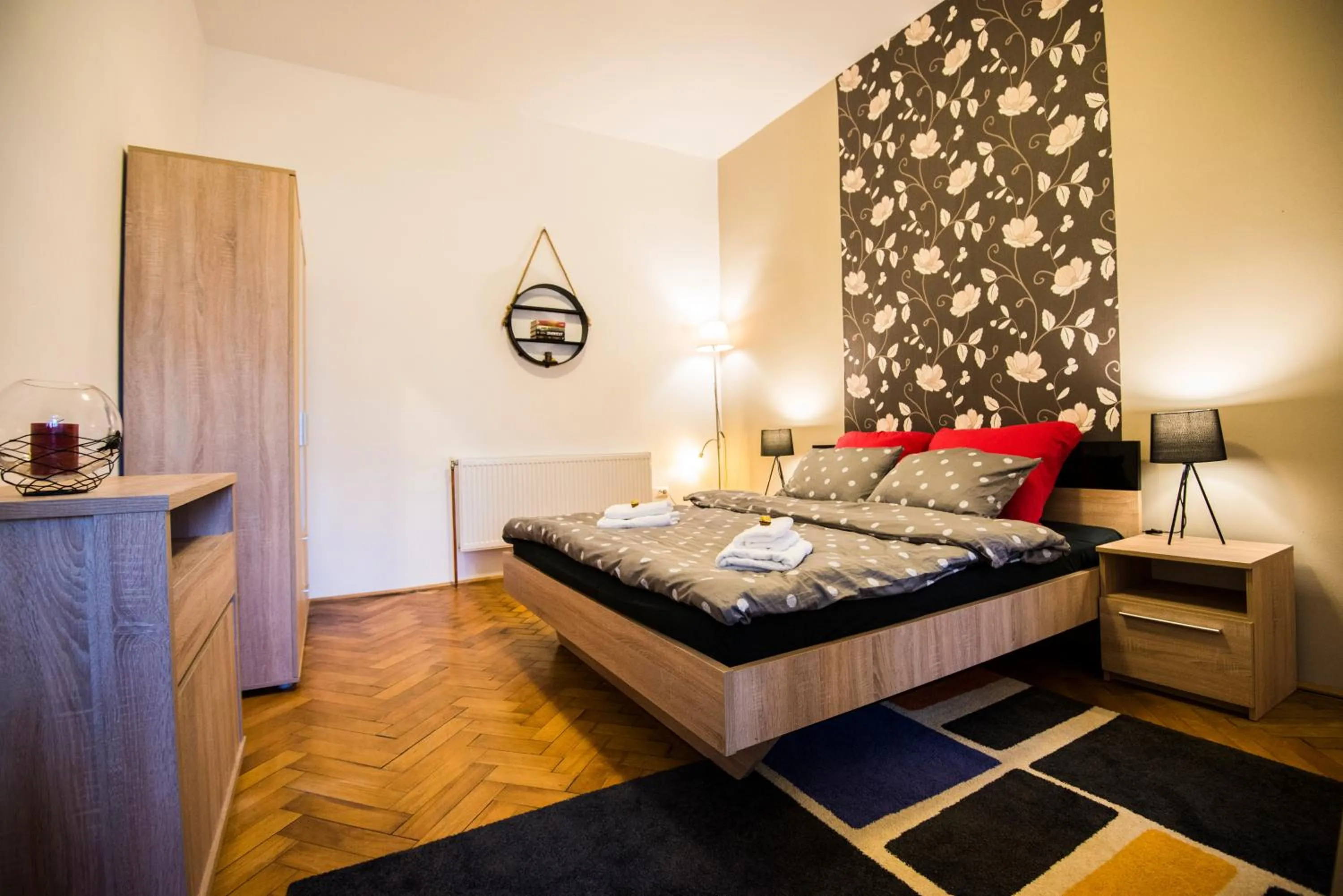 Bed in Writer s street residence