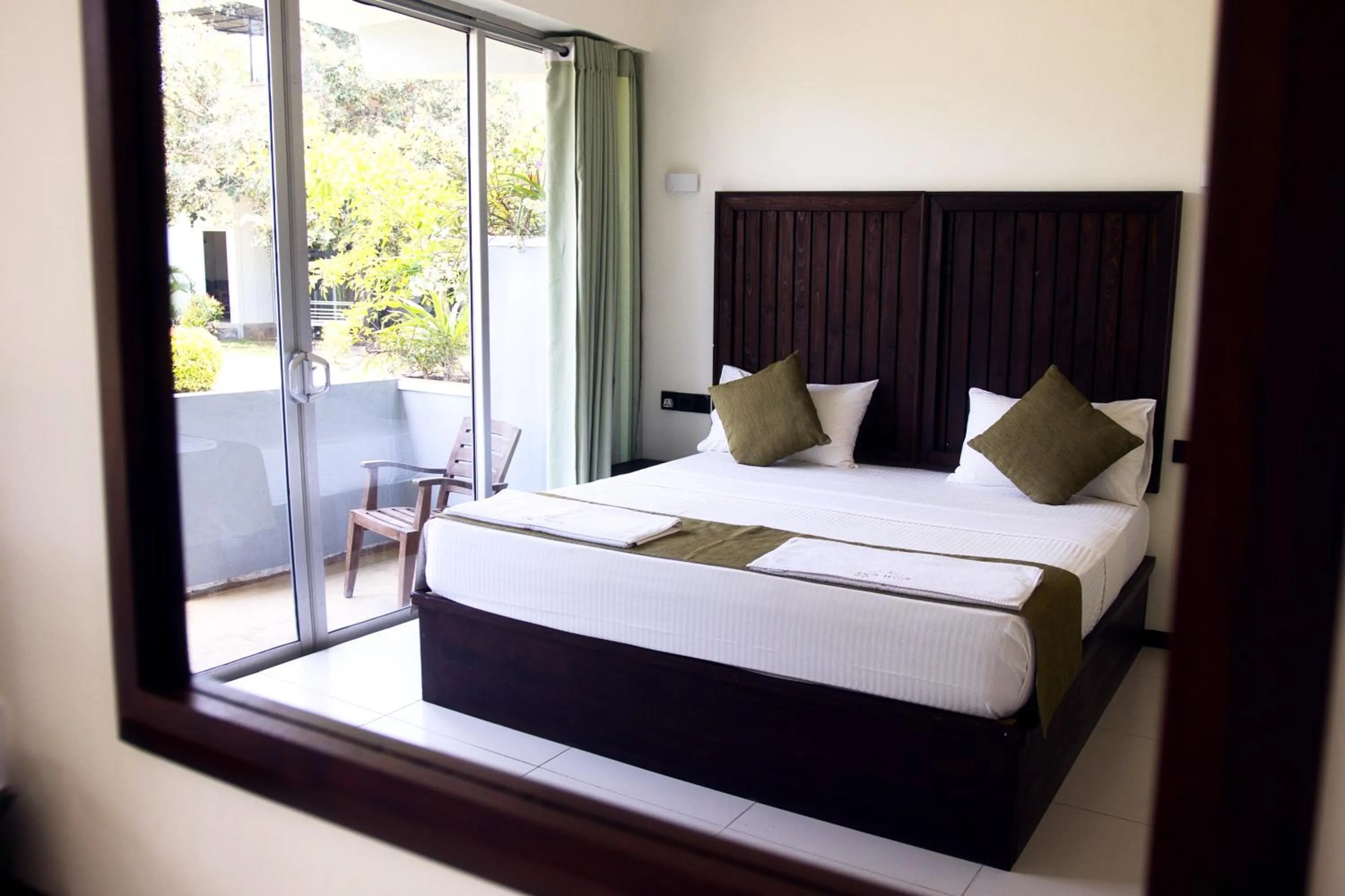 Bed in Royal Rock Sigiriya