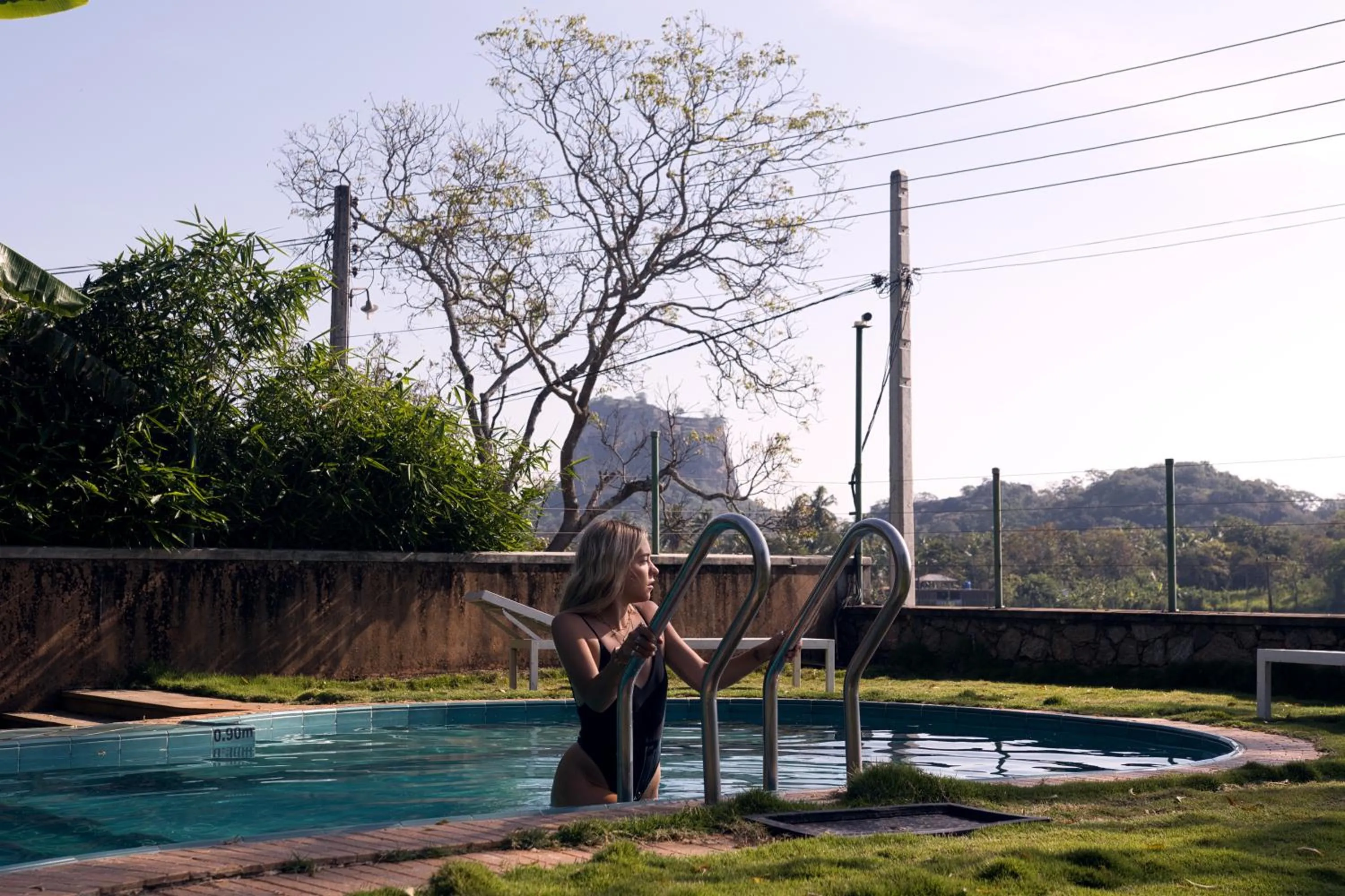 Natural landscape in Royal Rock Sigiriya