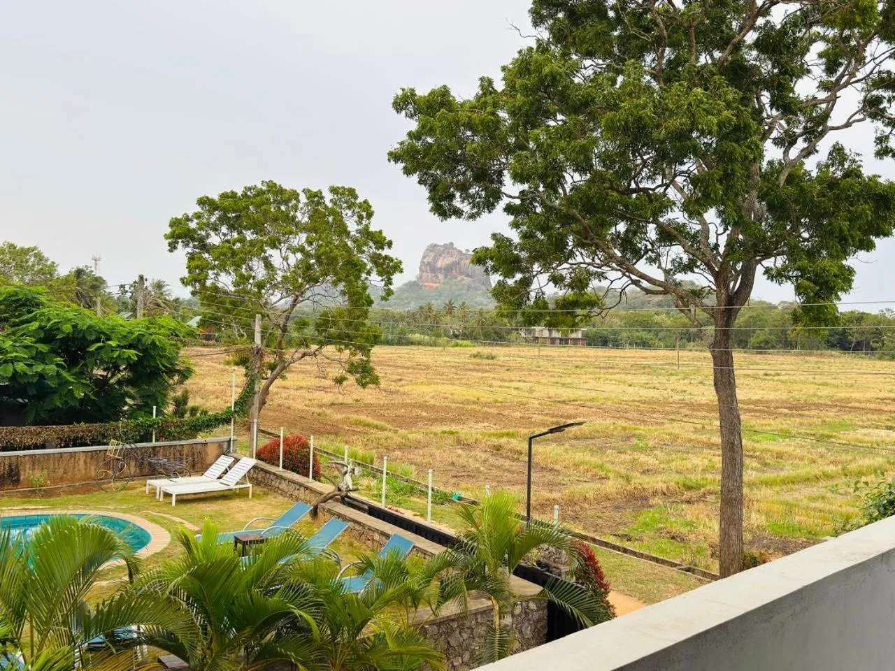 Natural landscape in Royal Rock Sigiriya