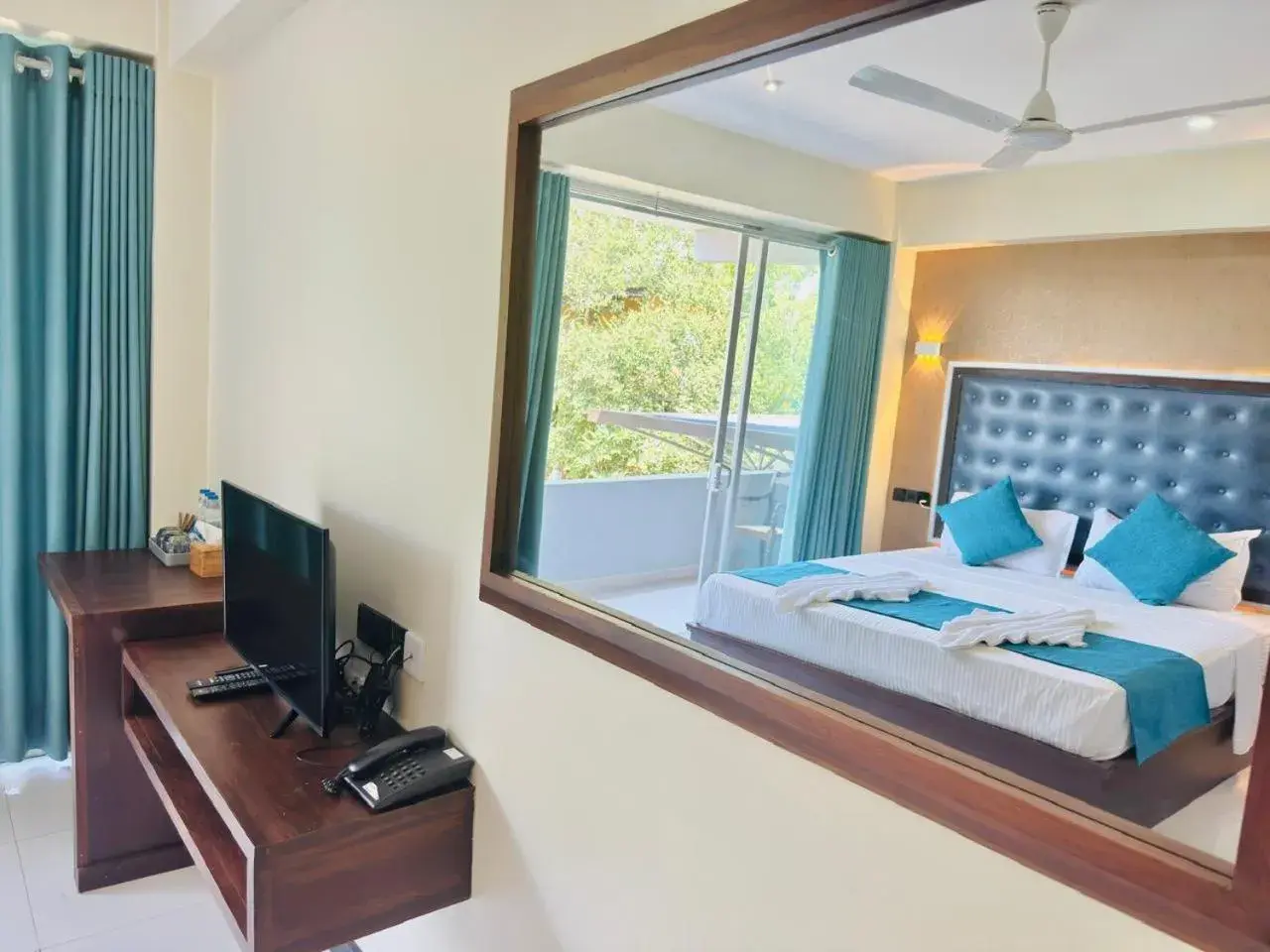 Double Room with Balcony (2 Adults + 1 Child) in Royal Rock Sigiriya Double Room with Balcony (2 Adults + 1 Child) in Royal Rock Sigiriya