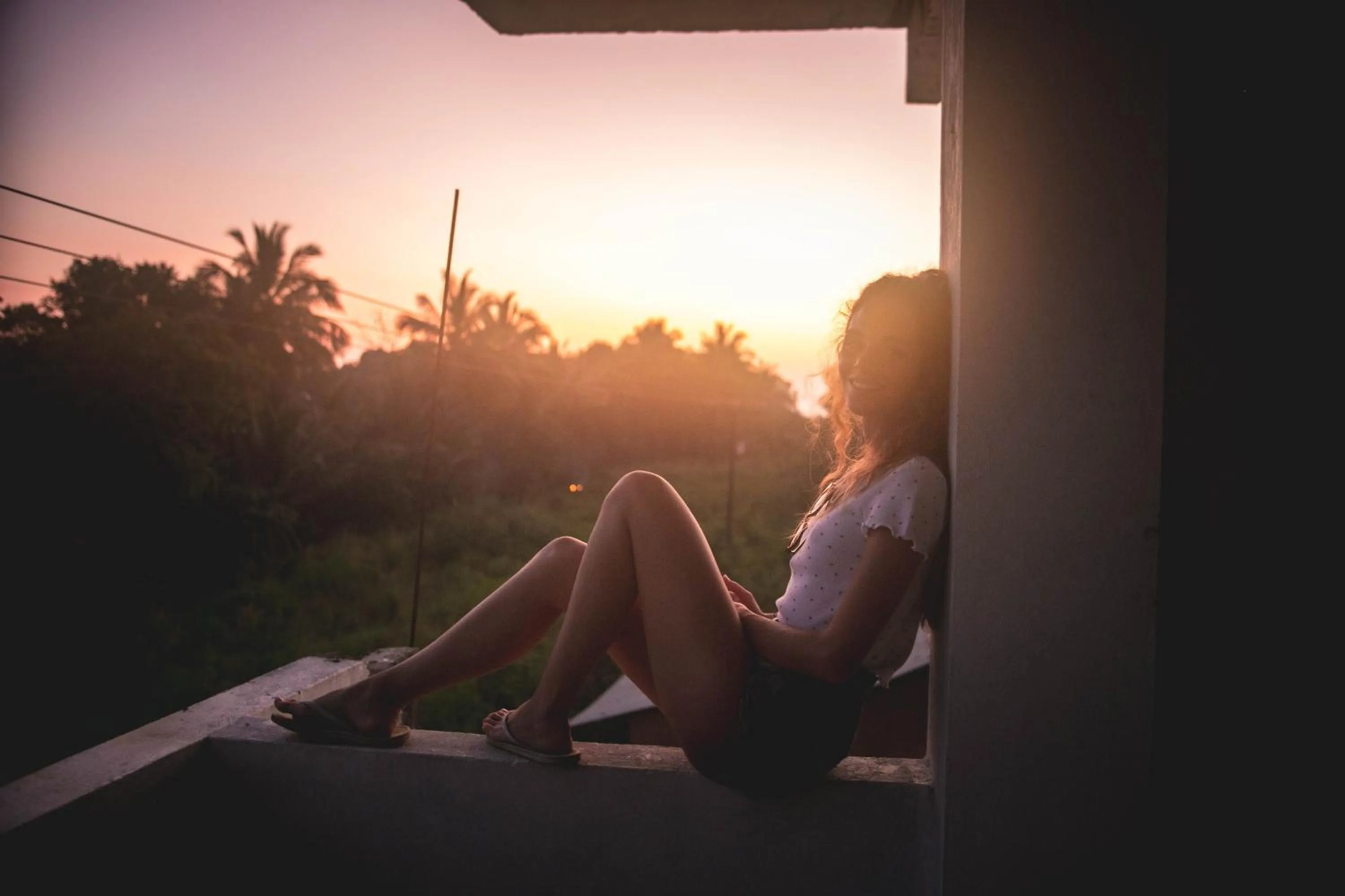 Sunrise in Royal Rock Sigiriya