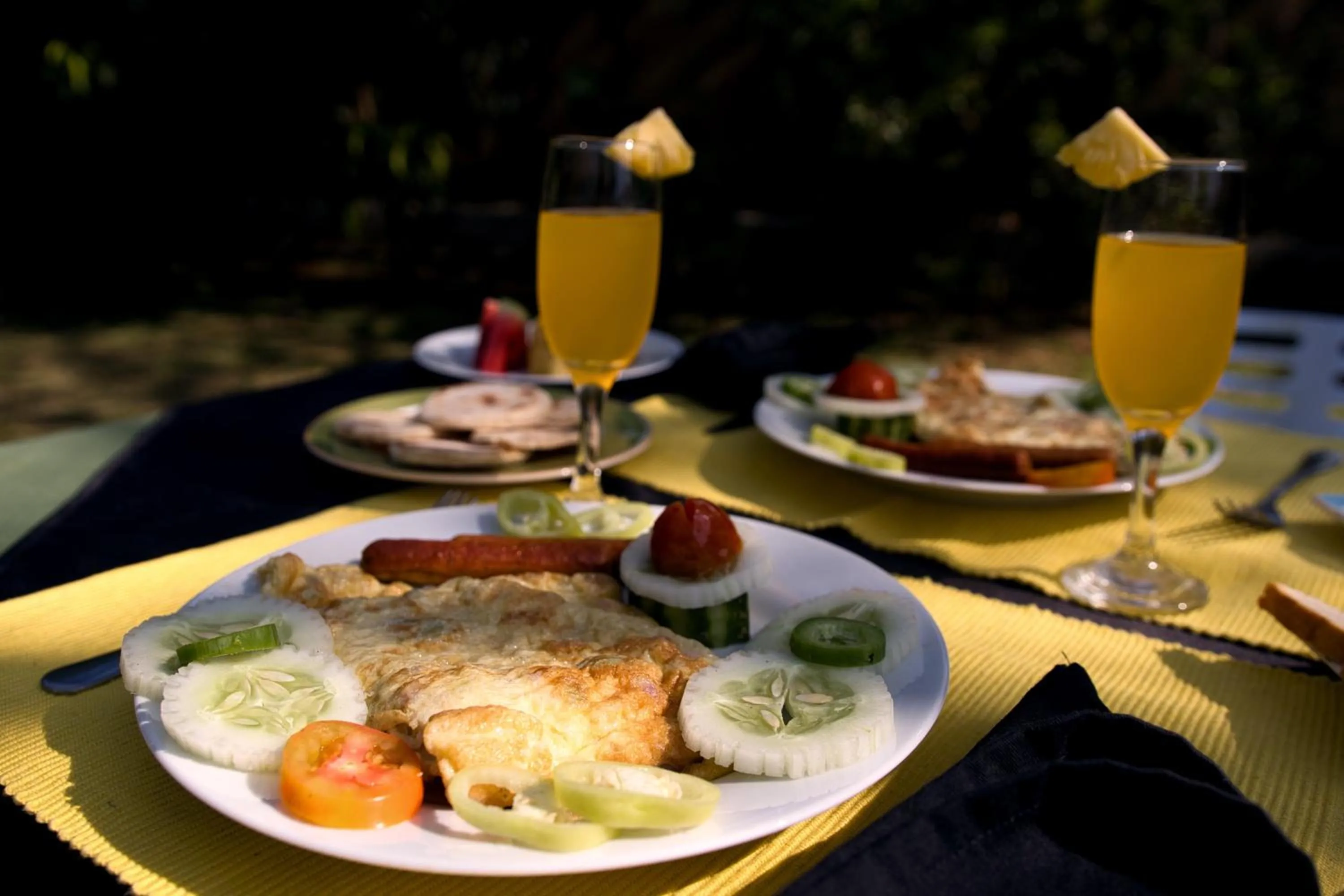 Breakfast in Royal Rock Sigiriya