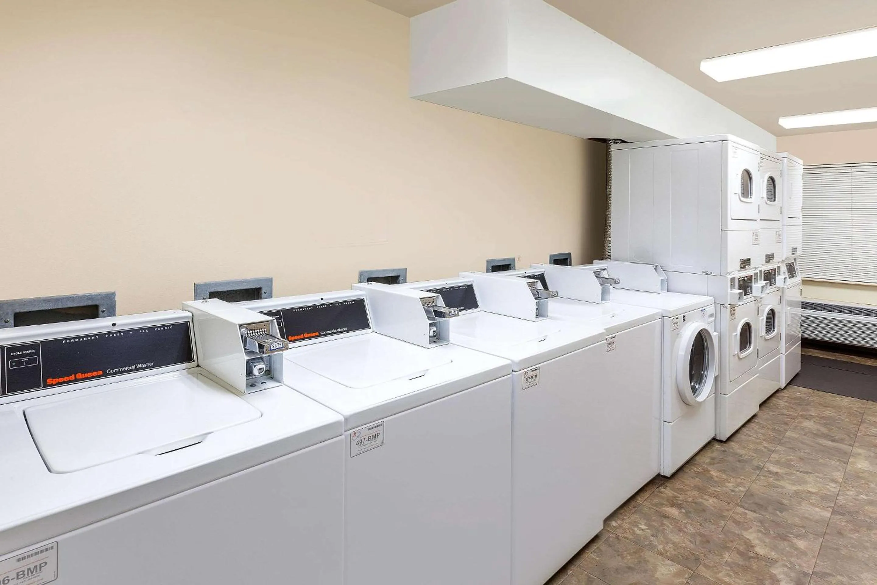 On site in WoodSpring Suites Council Bluffs