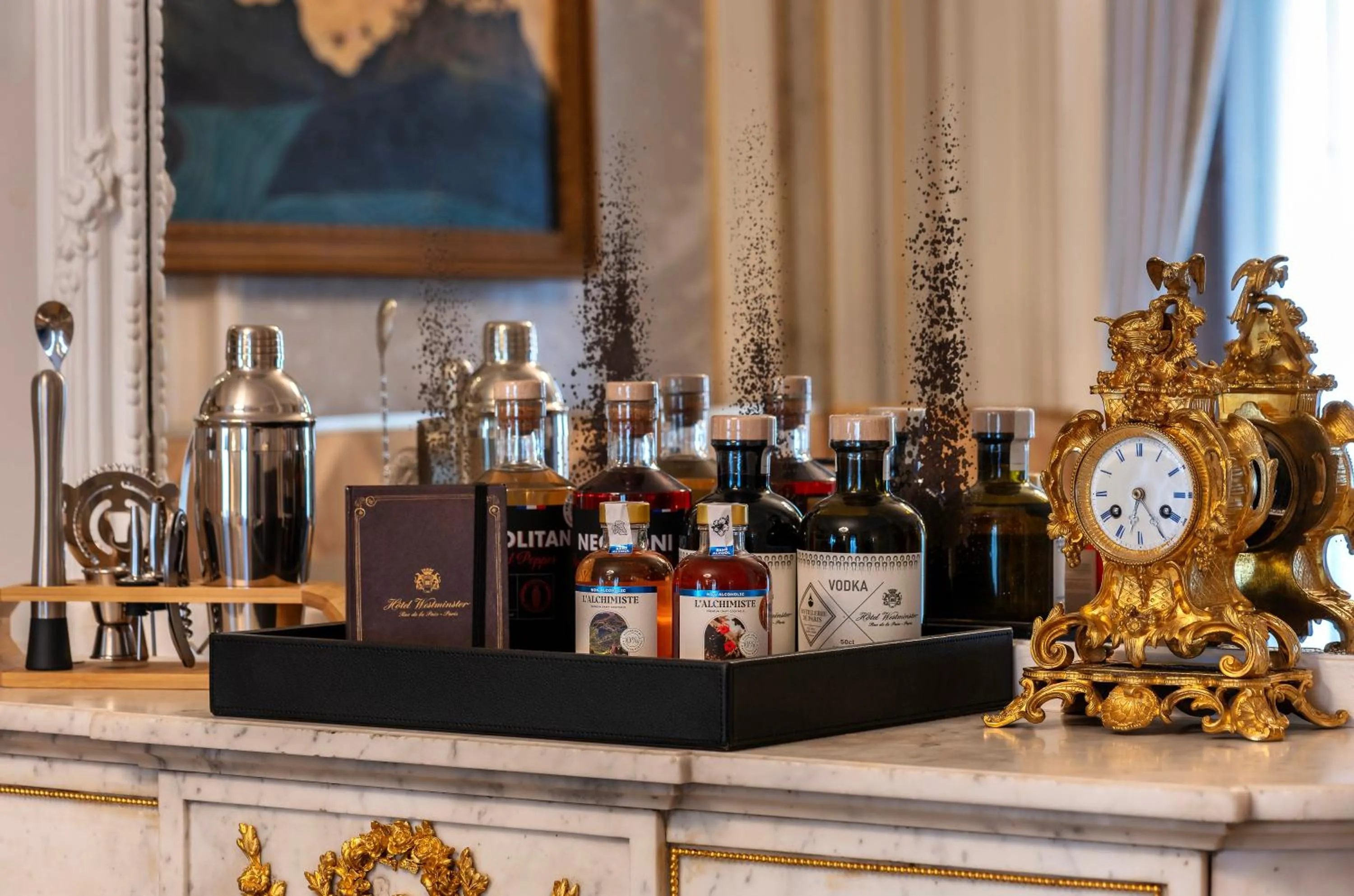 Alcoholic drinks in Hotel Westminster