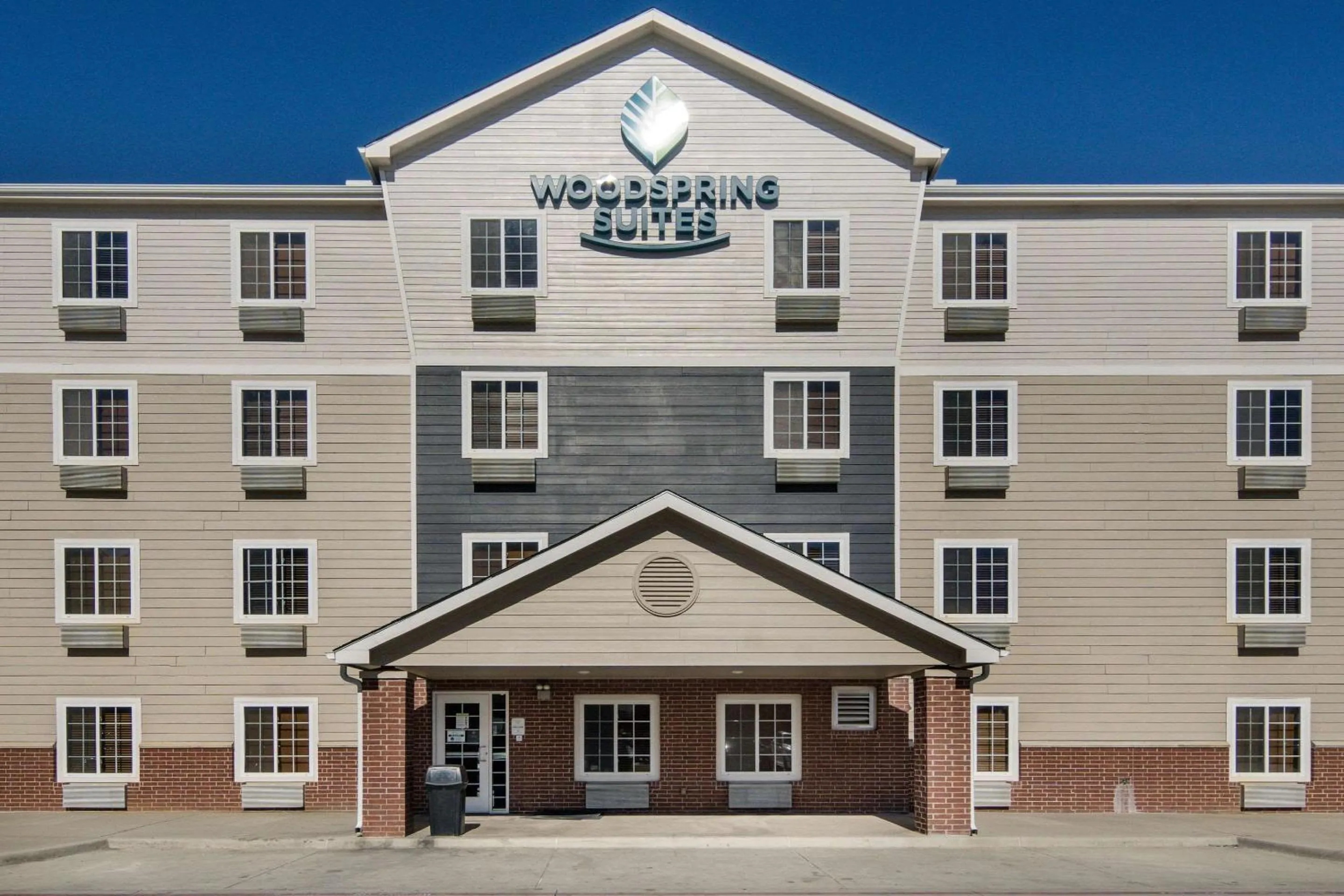 Property building in WoodSpring Suites Denton