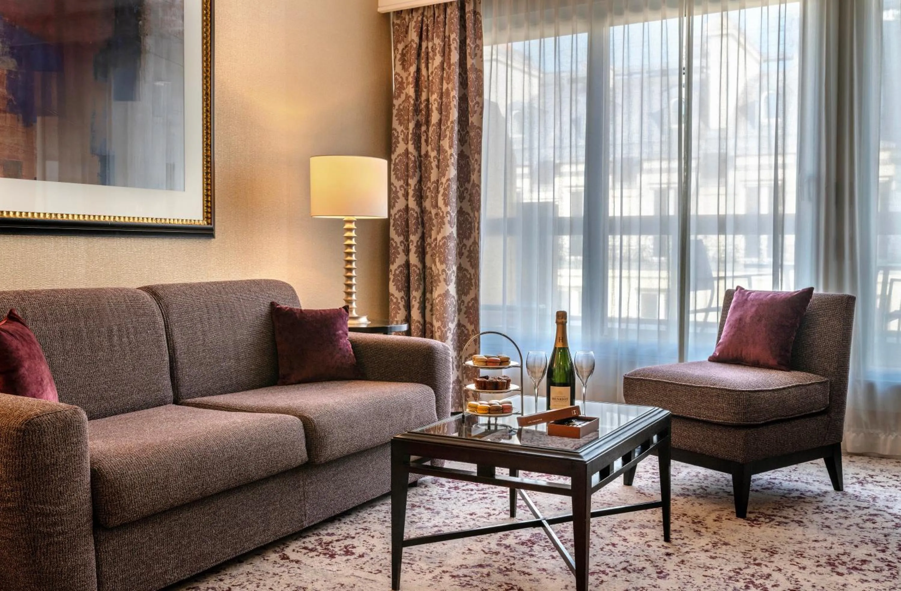 View (from property/room) in Warwick Champs-Elysées Paris