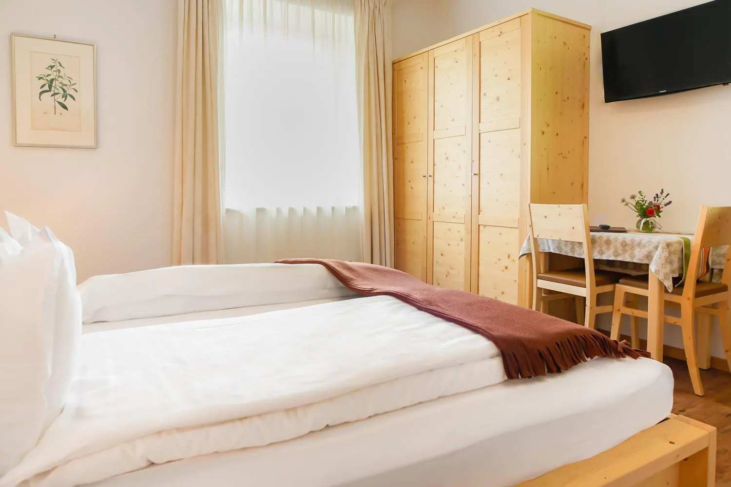 Bed in Gästehaus Seitzhof