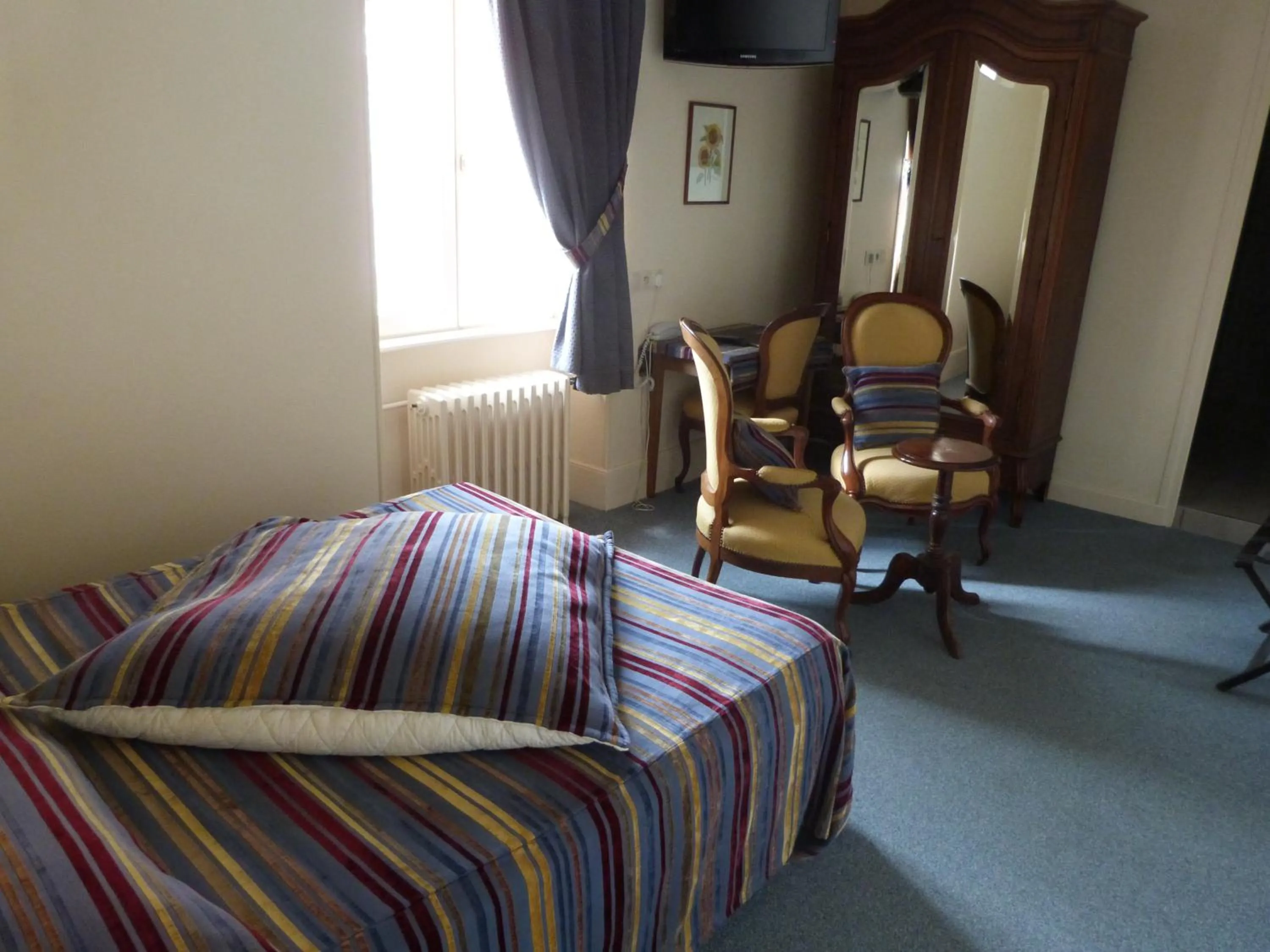 Bedroom, Bed in Relais d'Auvergne