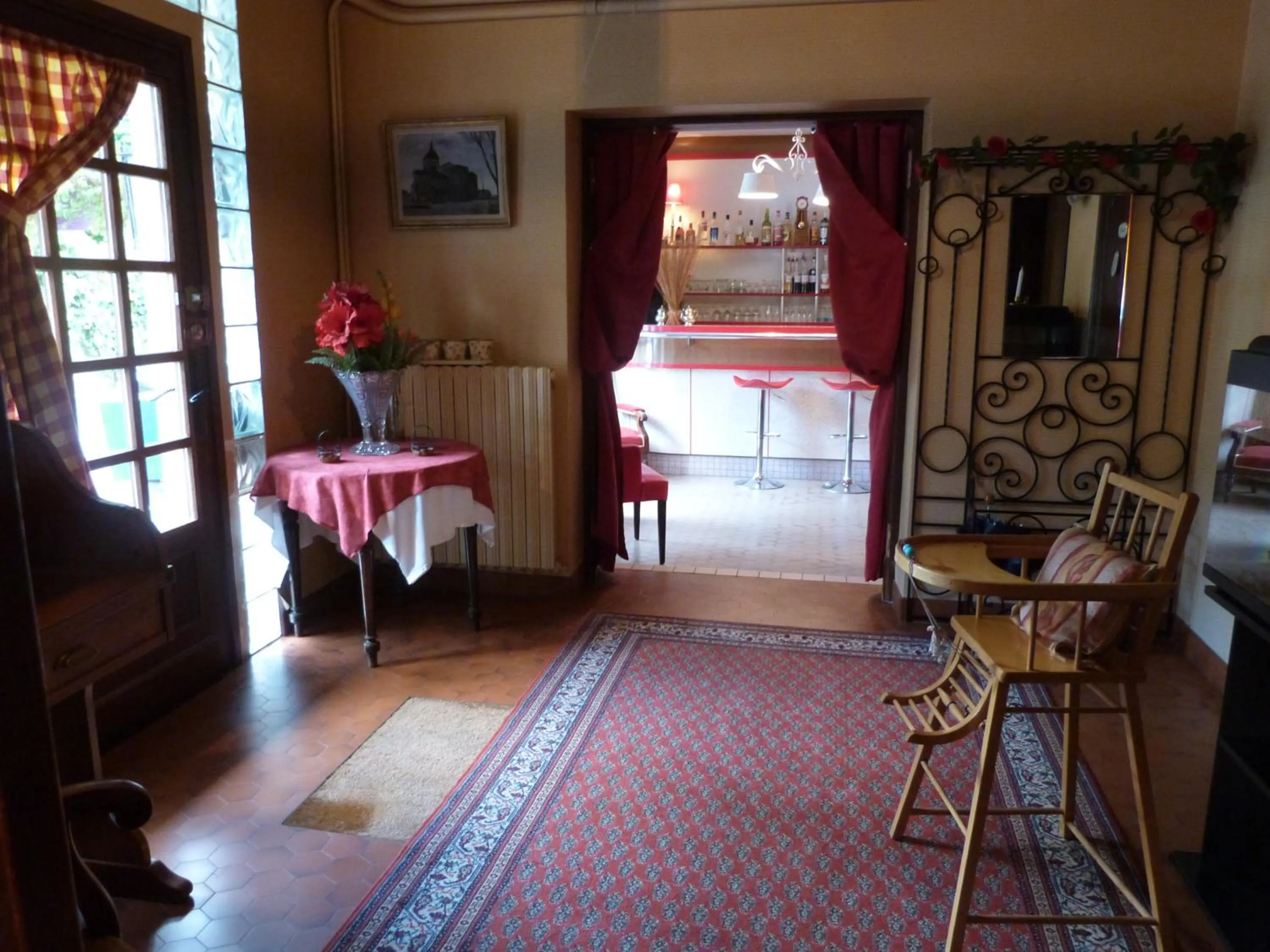 Lobby or reception in Relais d'Auvergne