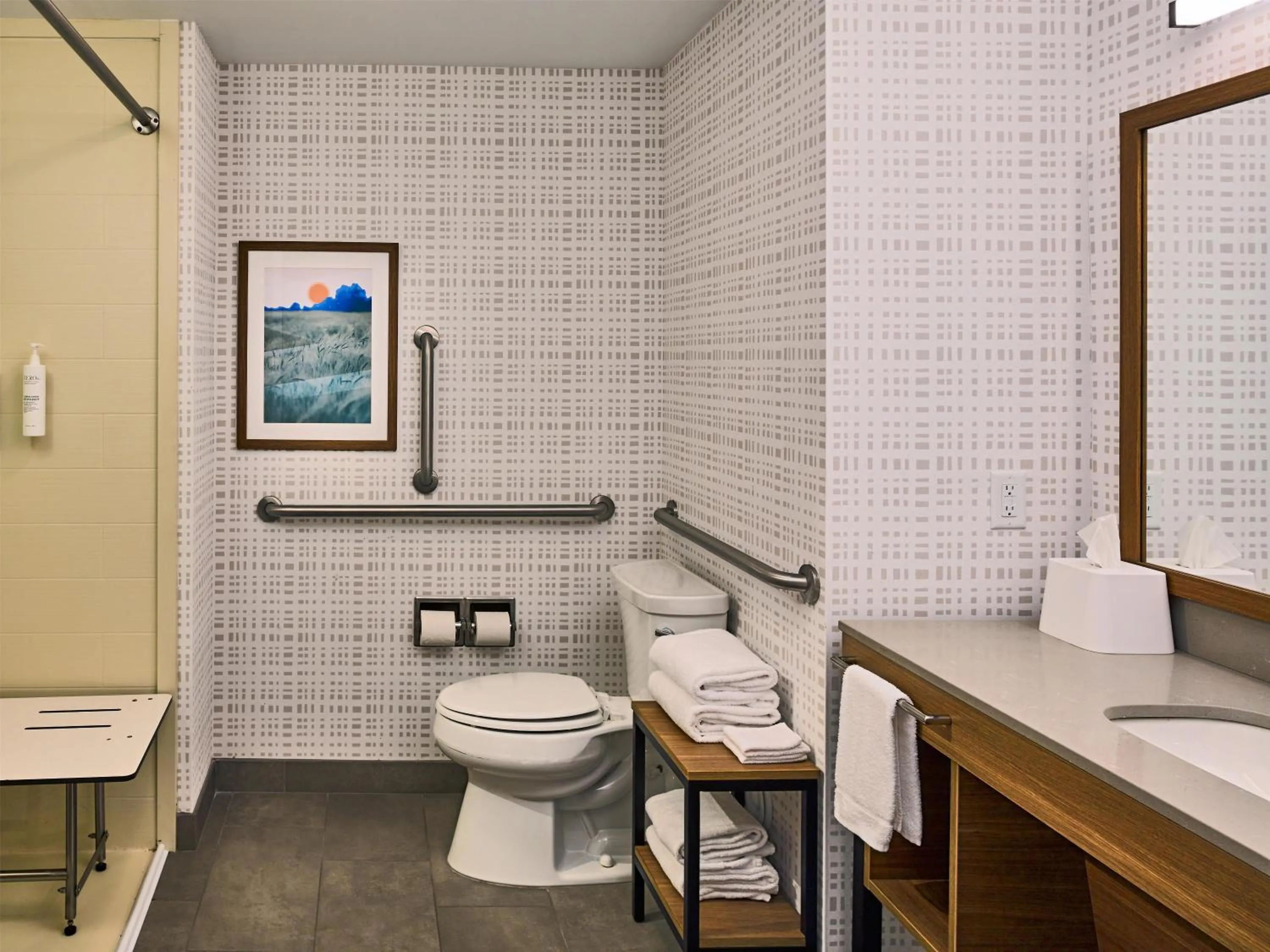 Bathroom in Hampton Inn Pigeon Forge