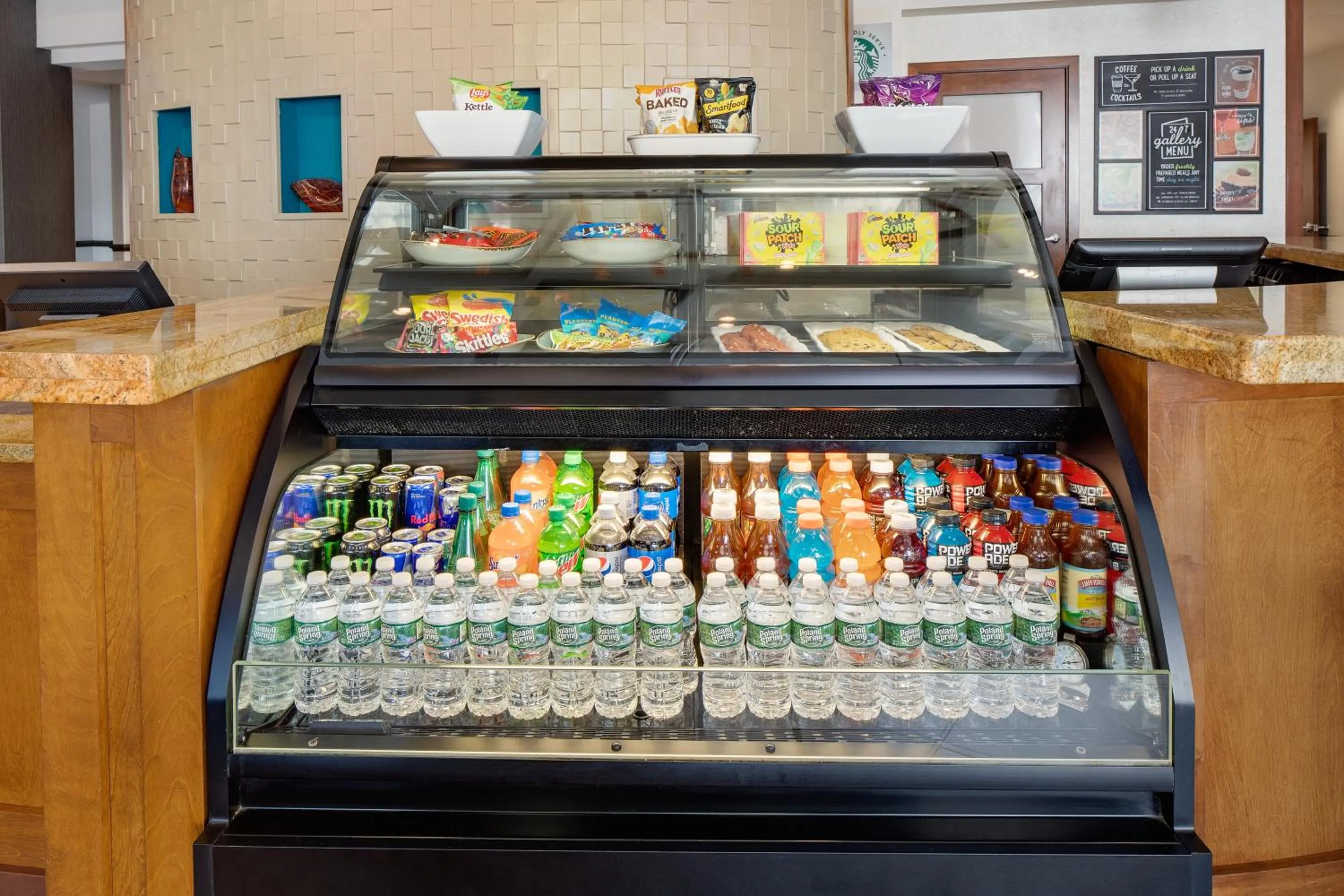 vending machine in Hyatt Place Princeton