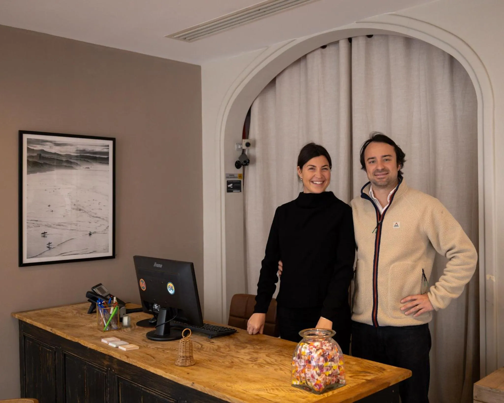 Lobby or reception in Mosaik hotel