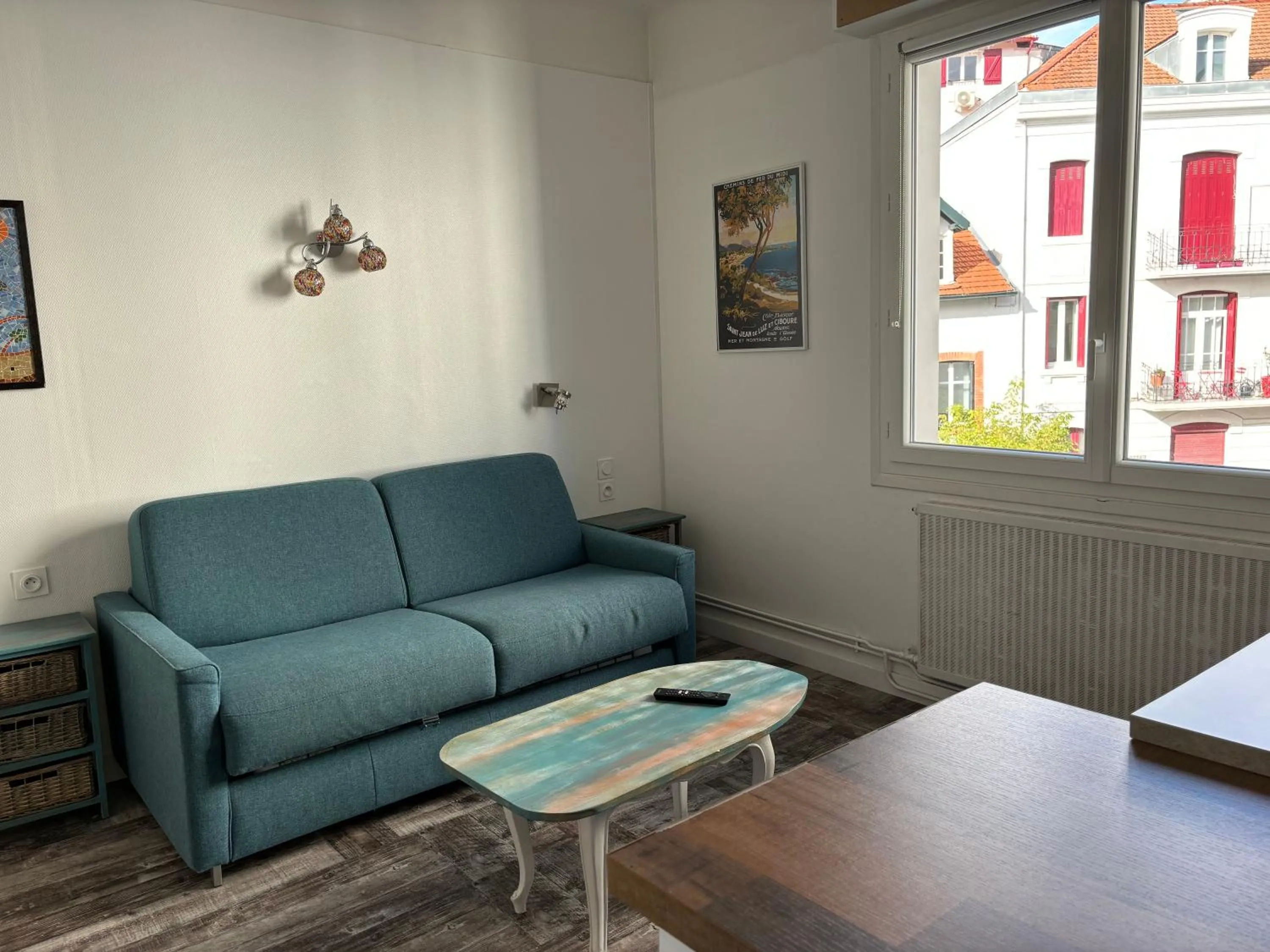 Seating area in Mosaik hotel