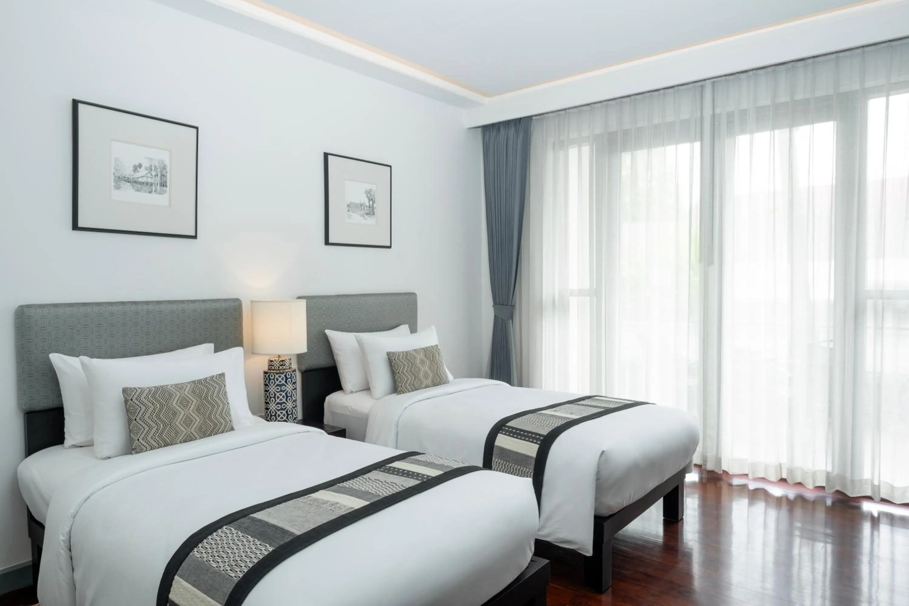 Bedroom, Bed in Souphattra Hotel Luang Prabang