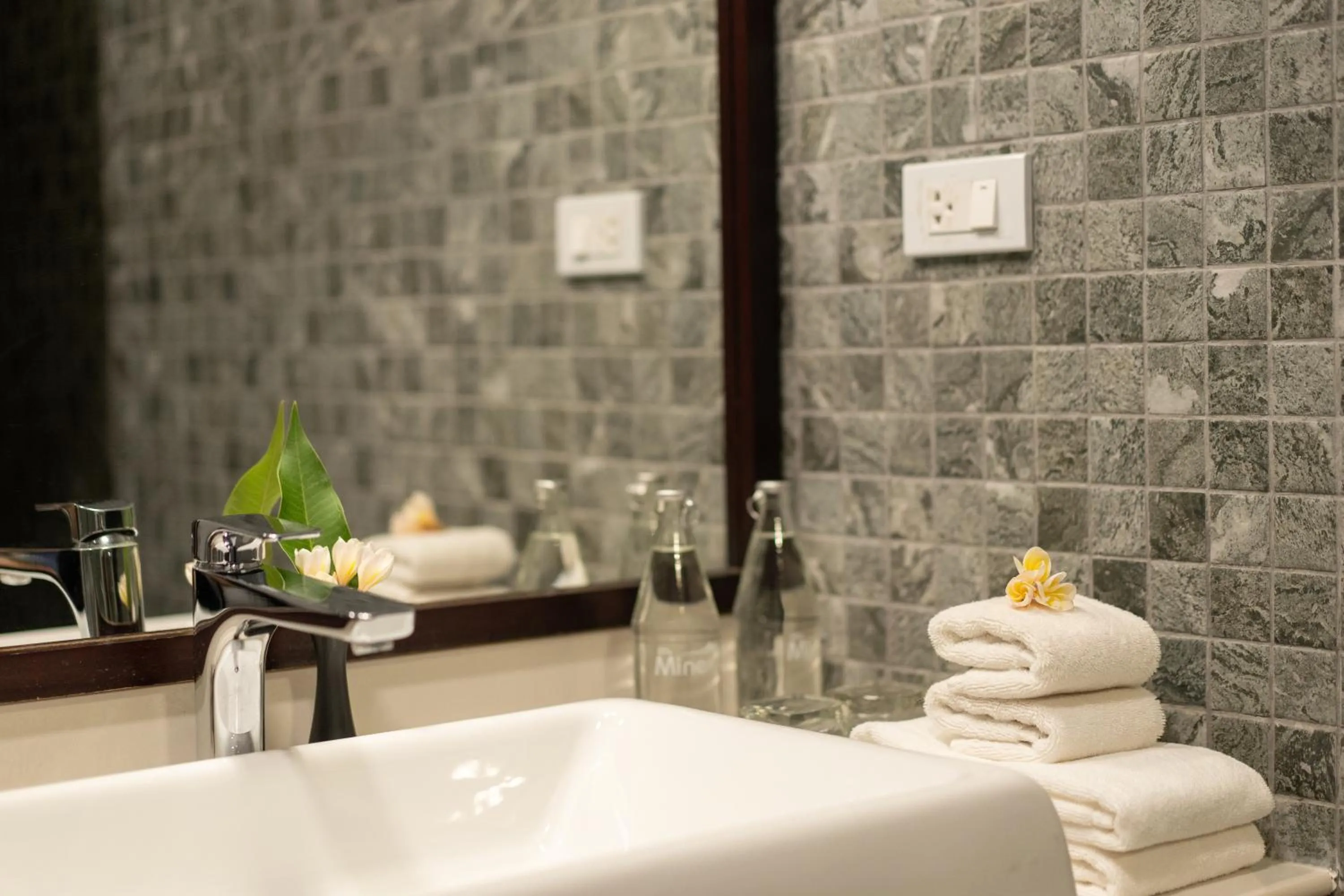 Bathroom in Souphattra Hotel Luang Prabang