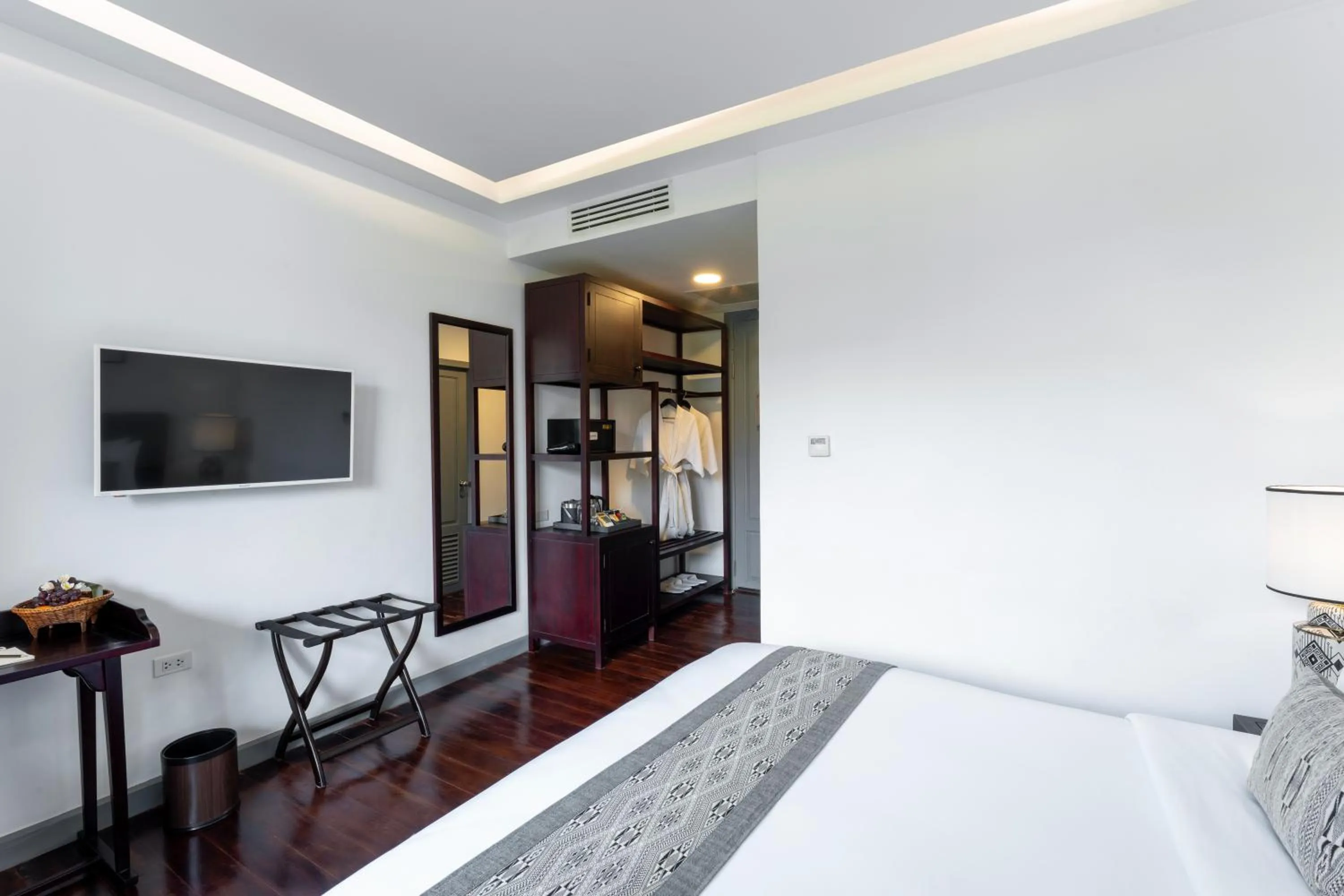 Bedroom, Bed in Souphattra Hotel Luang Prabang