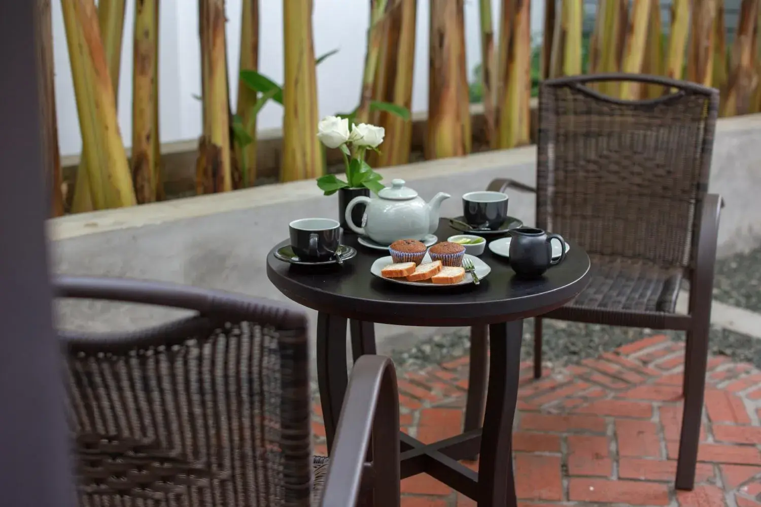 Breakfast in Souphattra Hotel Luang Prabang Breakfast in Souphattra Hotel Luang Prabang