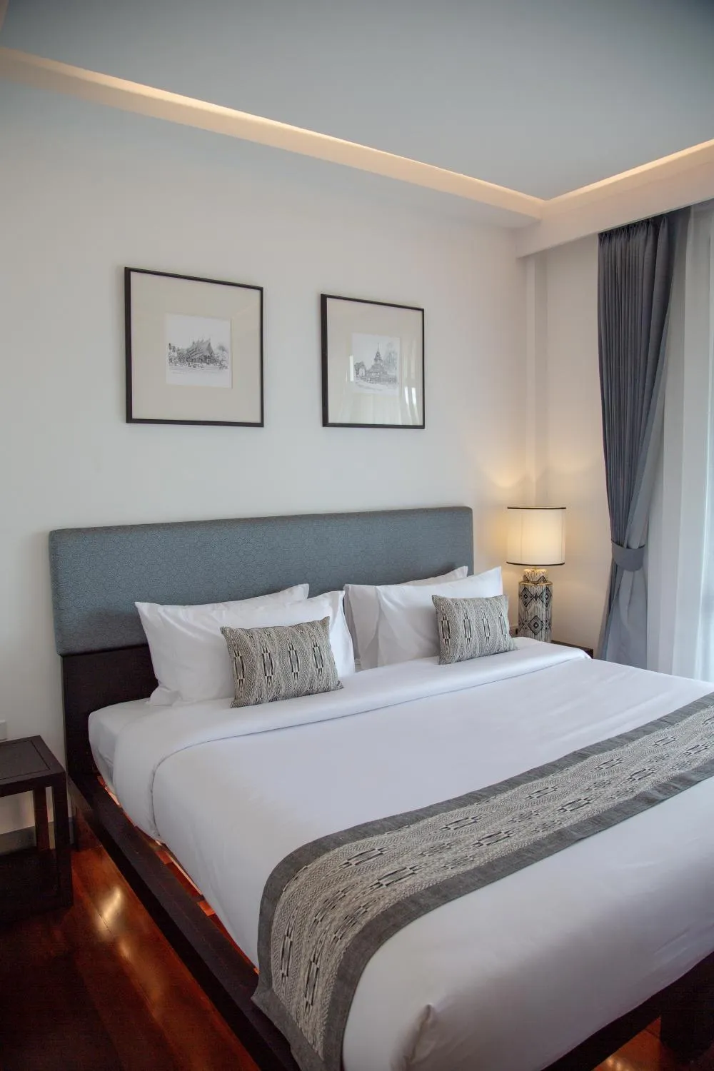 Bedroom, Bed in Souphattra Hotel Luang Prabang