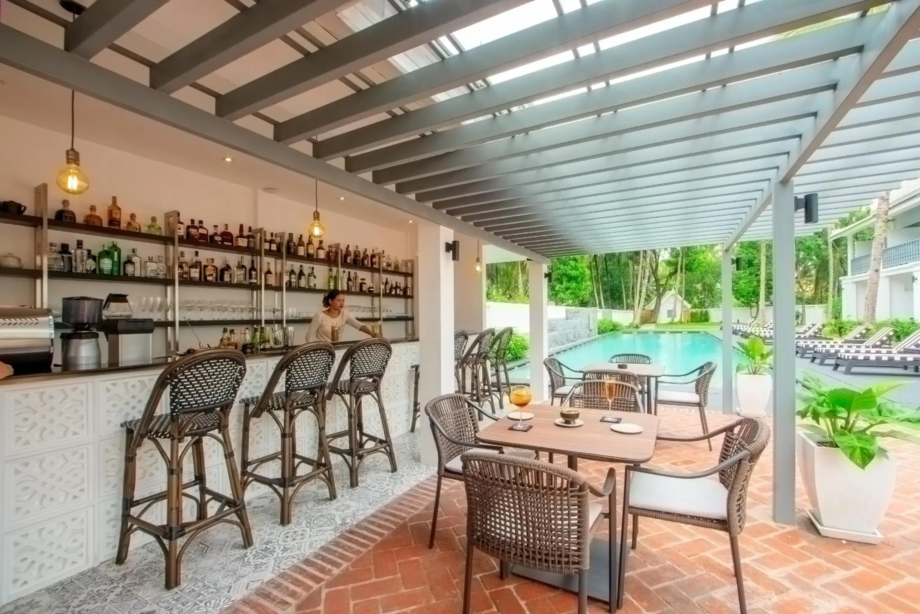 Lounge or bar in Souphattra Hotel Luang Prabang Lounge or bar in Souphattra Hotel Luang Prabang