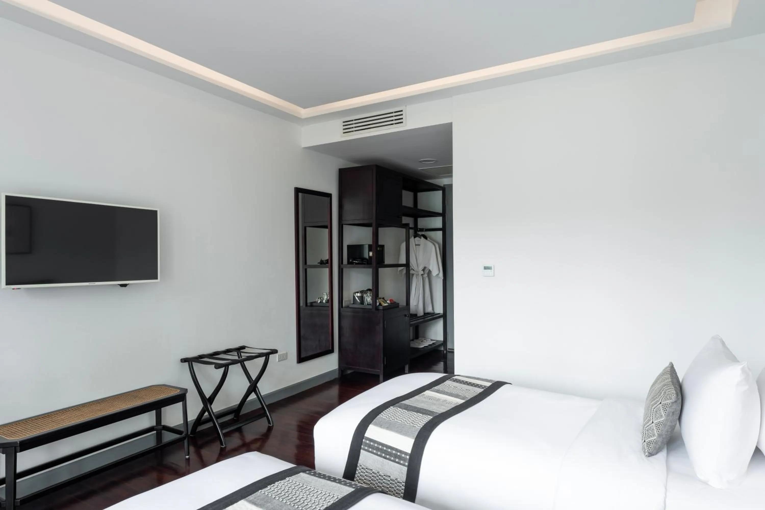 Bedroom, Bed in Souphattra Hotel Luang Prabang