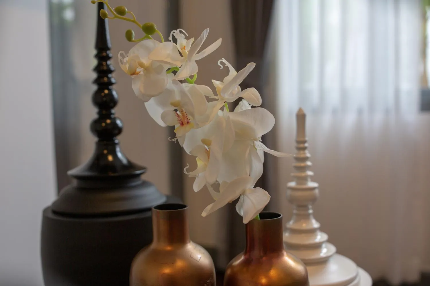 Decorative detail in Souphattra Hotel Luang Prabang